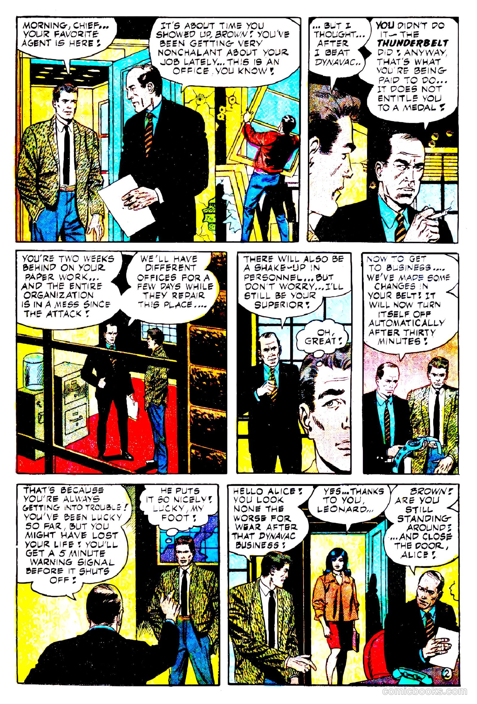 T.H.U.N.D.E.R. Agents #3 (1966) — page 4 of 68