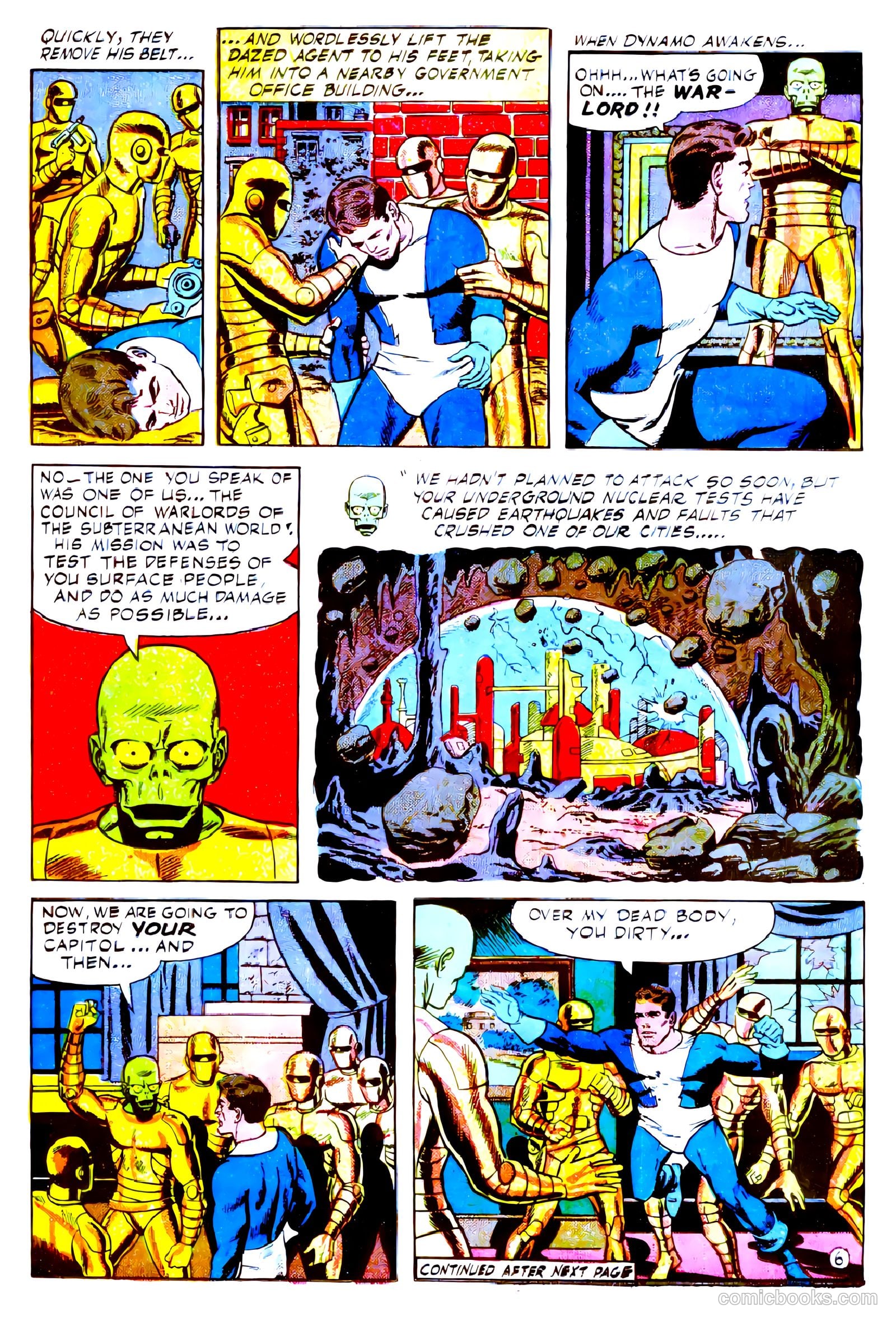 T.H.U.N.D.E.R. Agents #3 (1966) — page 8 of 68