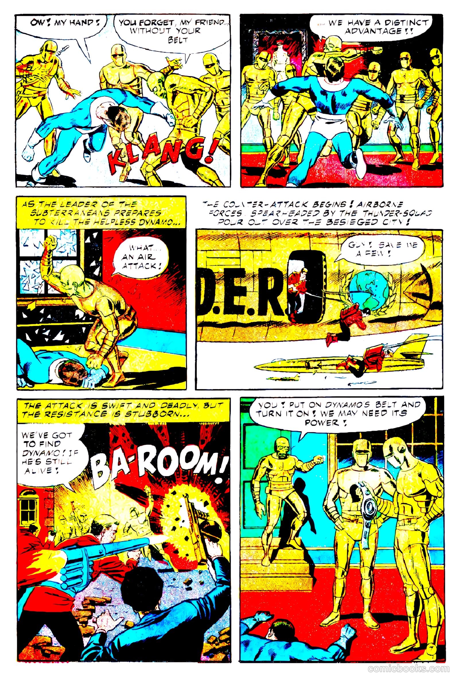 T.H.U.N.D.E.R. Agents #3 (1966) — page 10 of 68