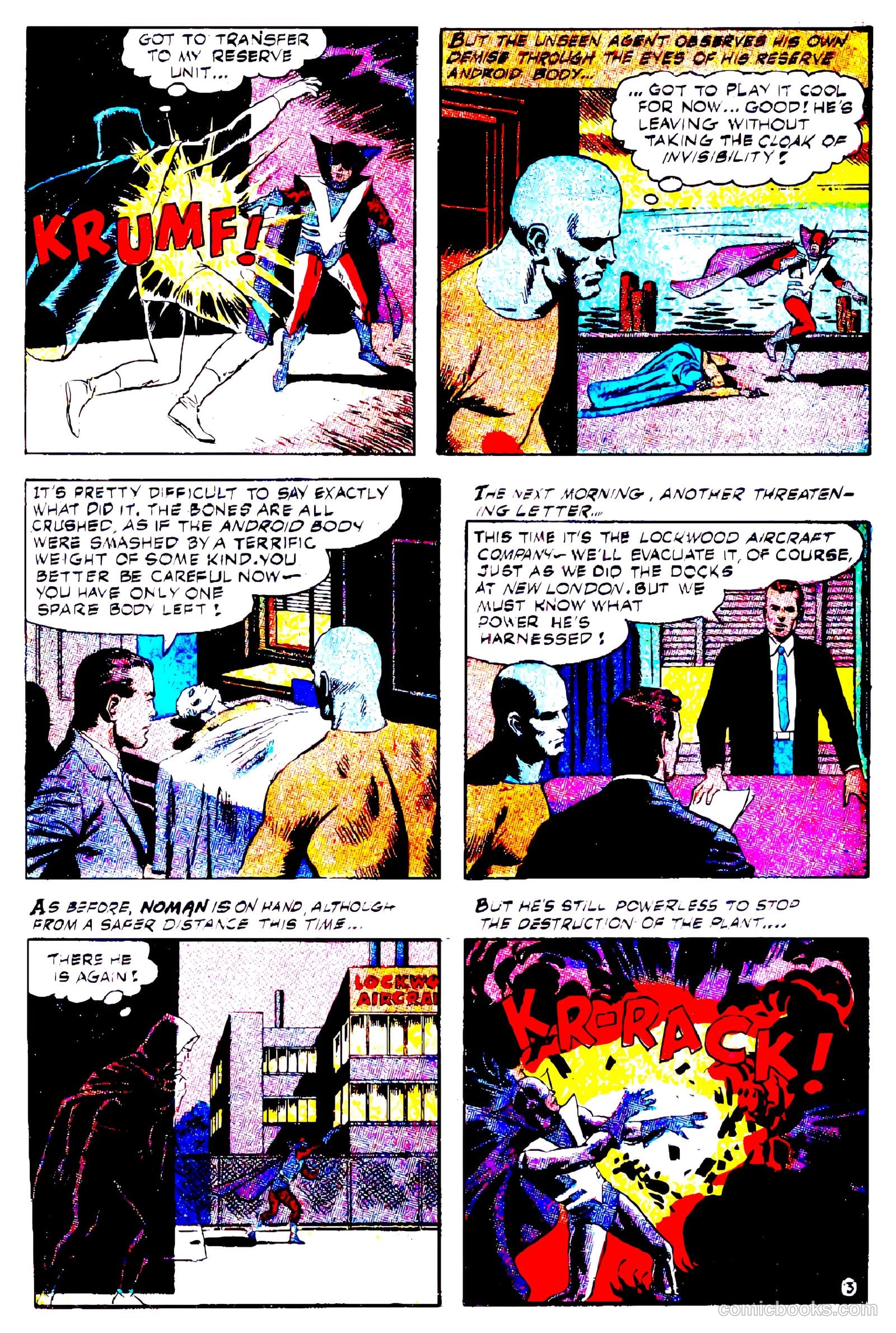 T.H.U.N.D.E.R. Agents #3 (1966) — page 17 of 68