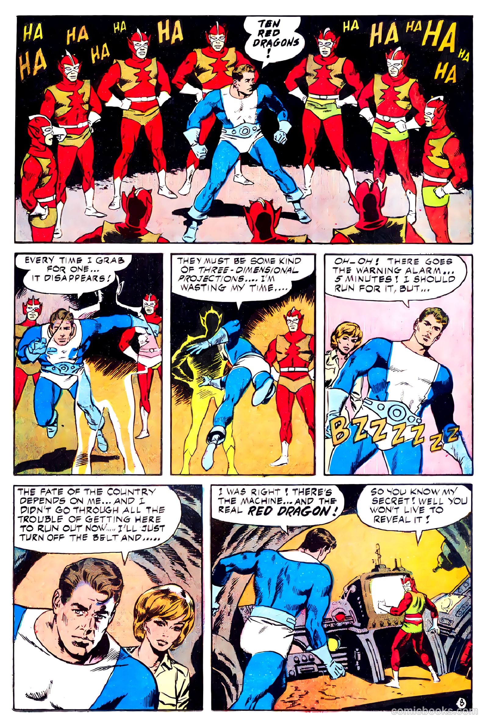 T.H.U.N.D.E.R. Agents #3 (1966) — page 35 of 68