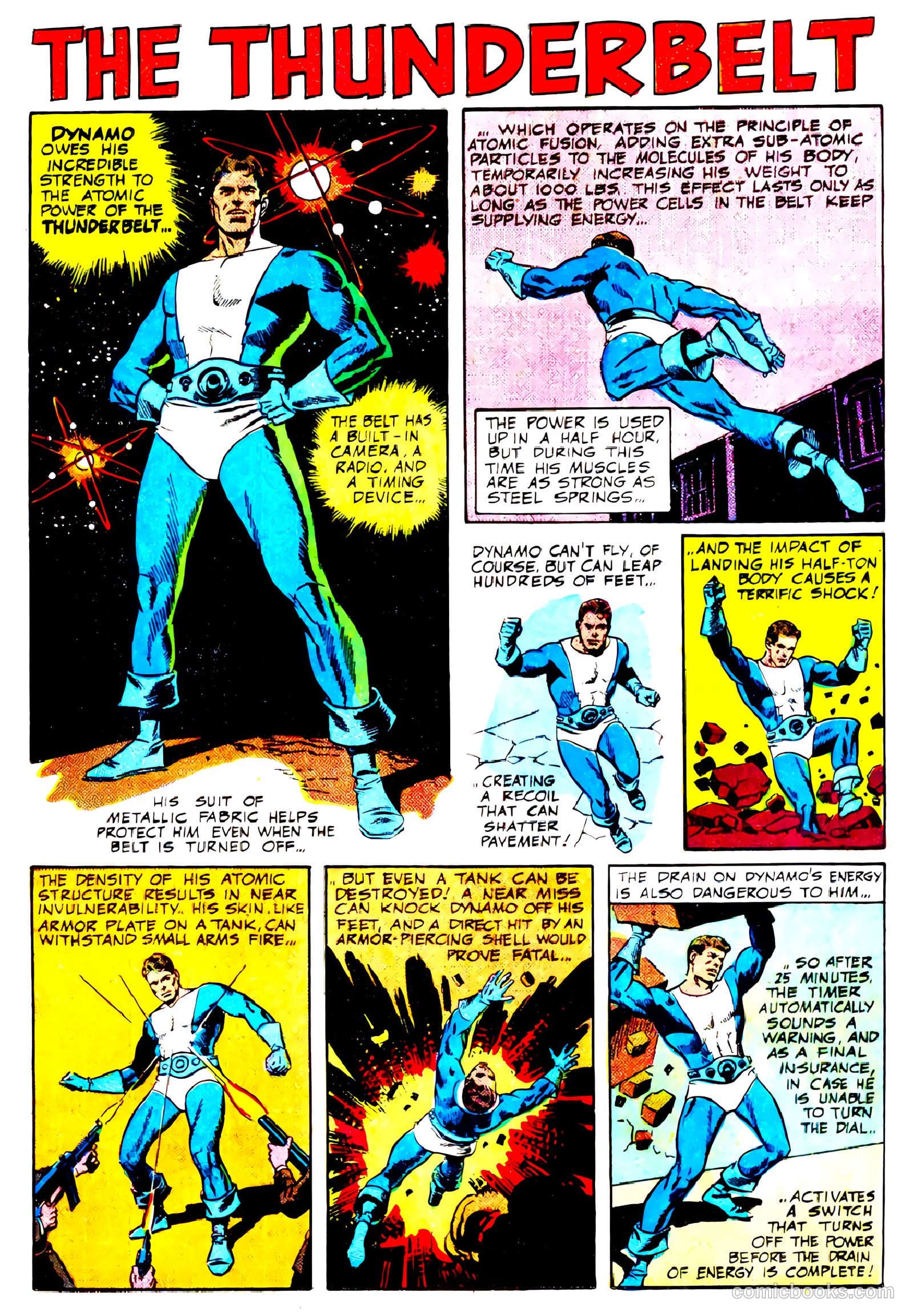 T.H.U.N.D.E.R. Agents #3 (1966) — page 38 of 68