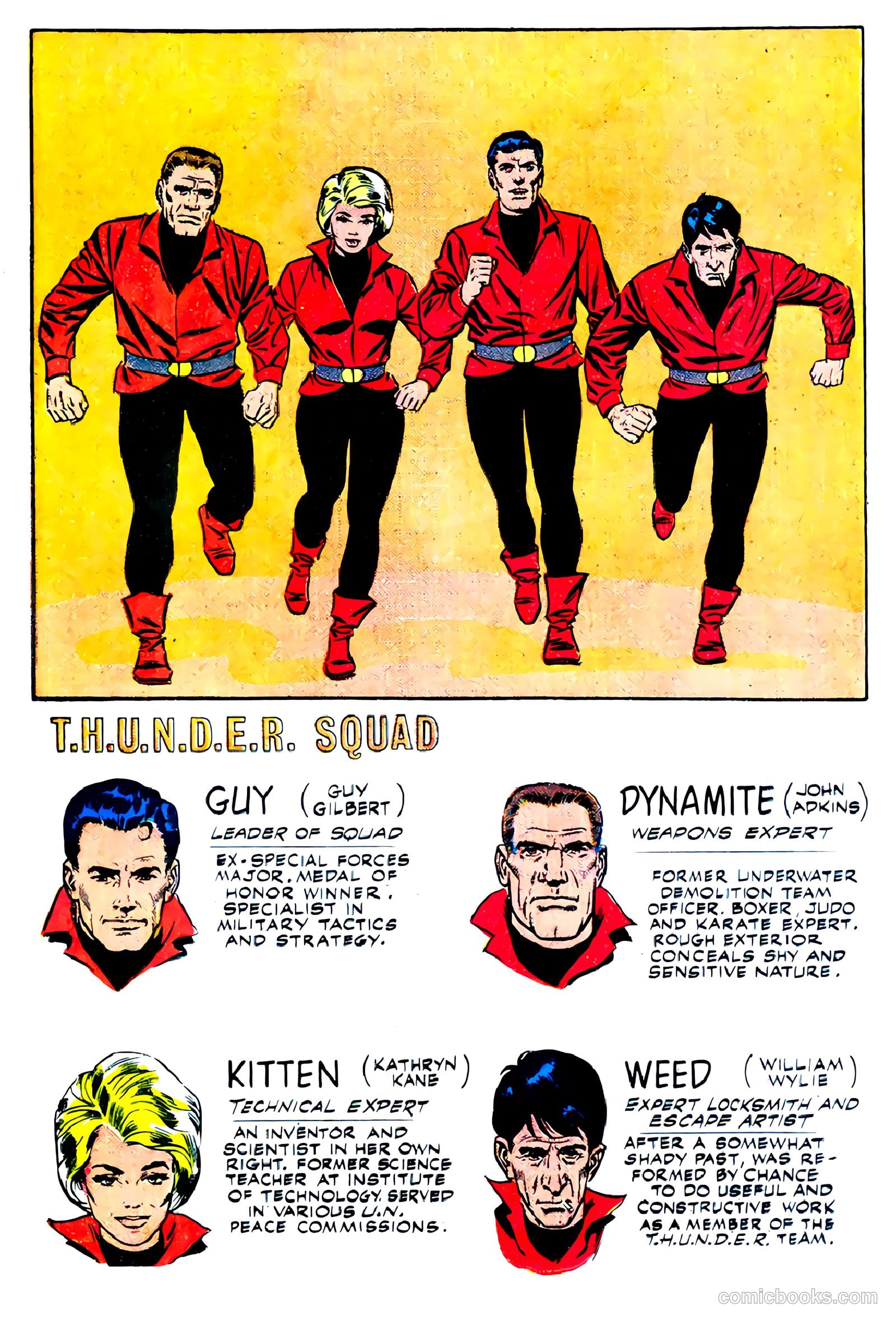 T.H.U.N.D.E.R. Agents #3 (1966) — page 40 of 68