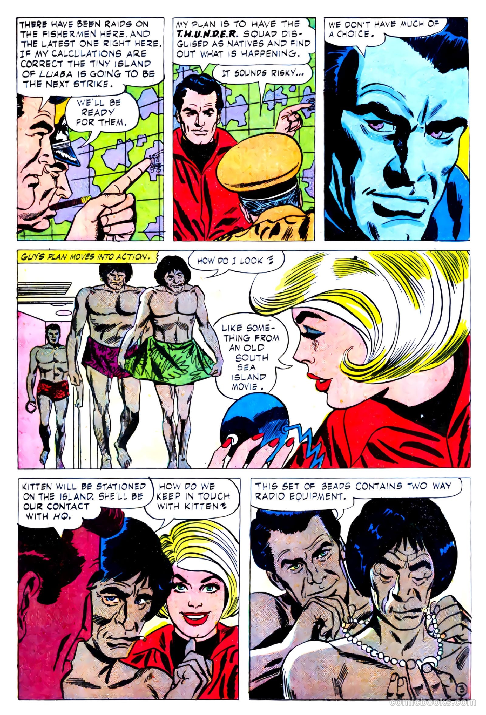 T.H.U.N.D.E.R. Agents #3 (1966) — page 46 of 68