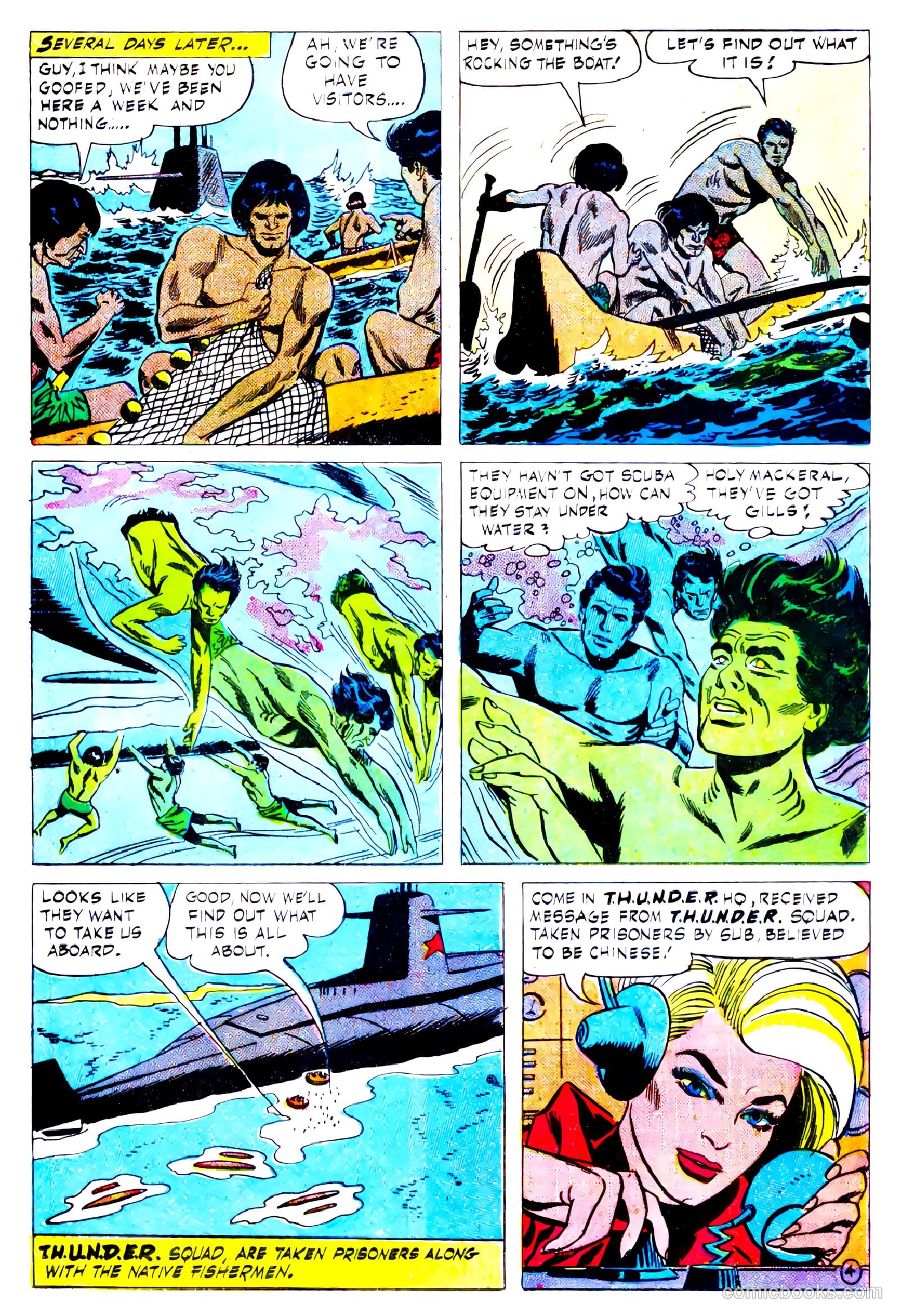 T.H.U.N.D.E.R. Agents #3 (1966) — page 47 of 68
