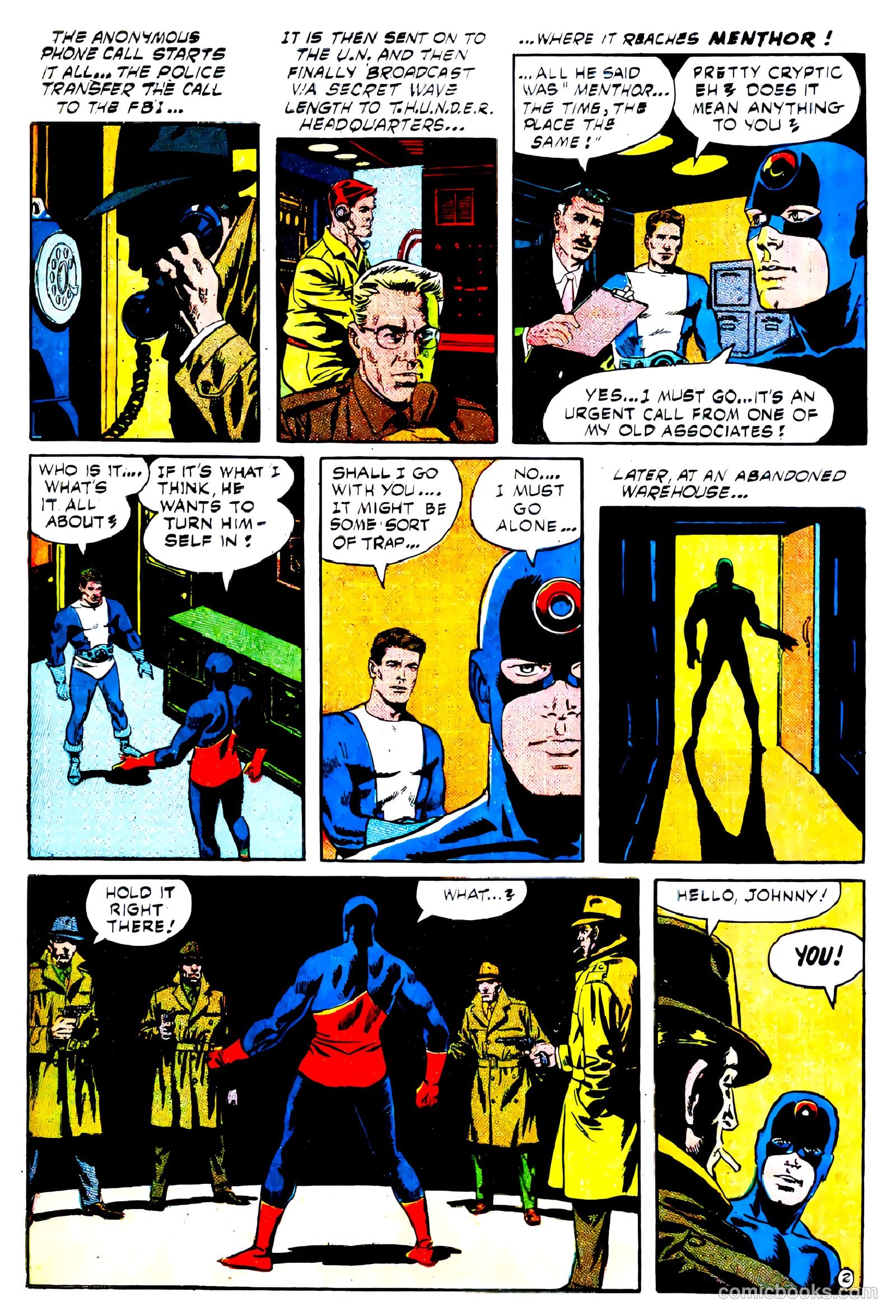 T.H.U.N.D.E.R. Agents #3 (1966) — page 56 of 68
