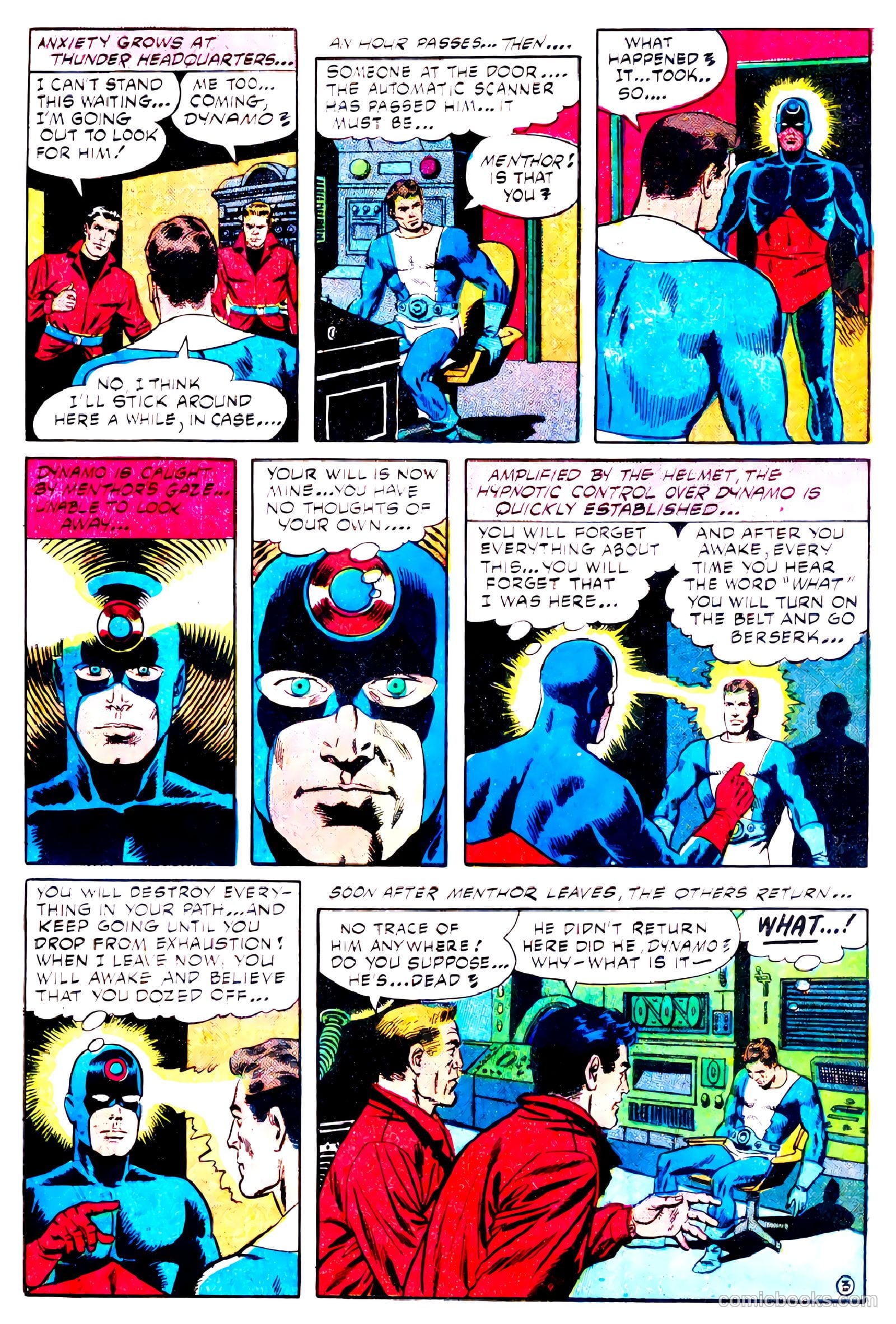 T.H.U.N.D.E.R. Agents #3 (1966) — page 57 of 68