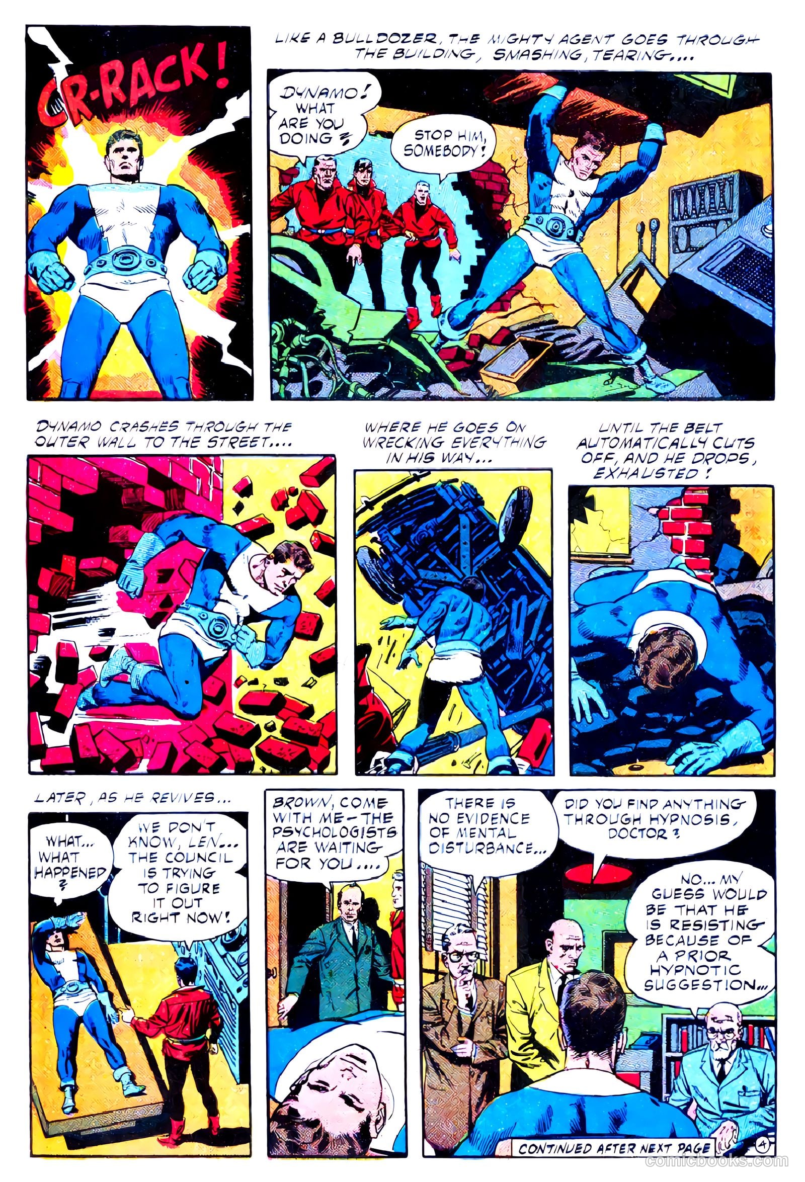 T.H.U.N.D.E.R. Agents #3 (1966) — page 58 of 68