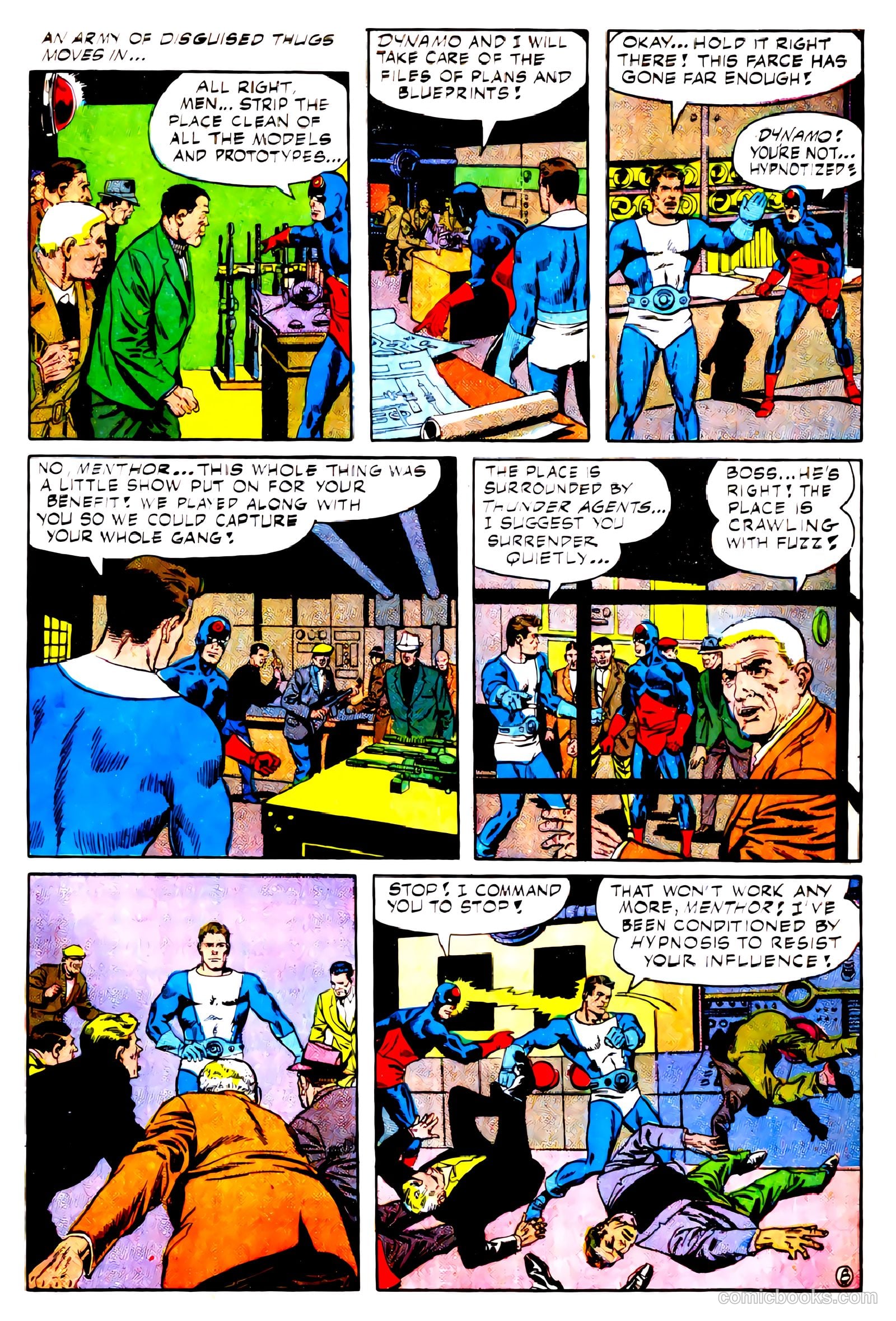 T.H.U.N.D.E.R. Agents #3 (1966) — page 63 of 68