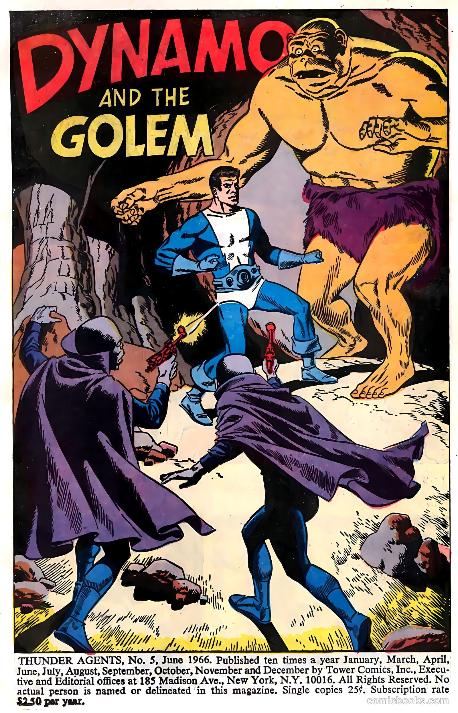 T.H.U.N.D.E.R. Agents #5 (1966) — page 3 of 68