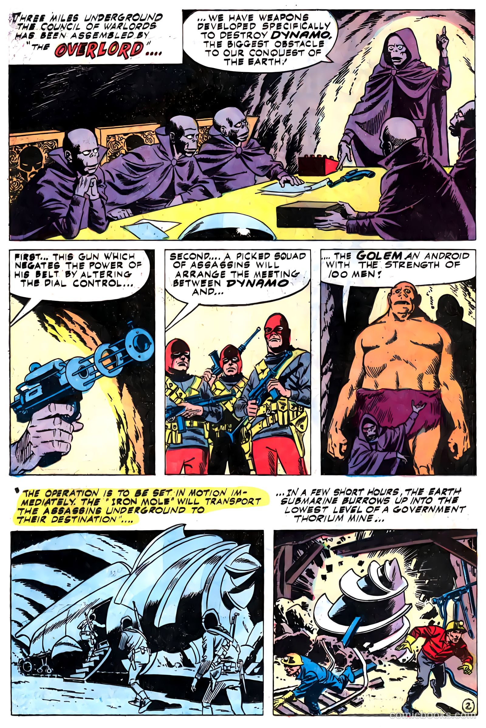 T.H.U.N.D.E.R. Agents #5 (1966) — page 4 of 68