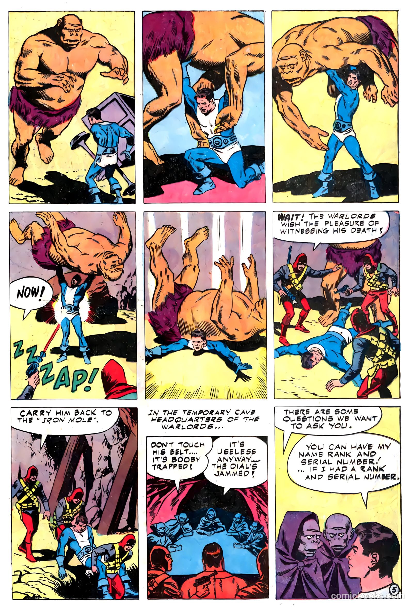 T.H.U.N.D.E.R. Agents #5 (1966) — page 7 of 68