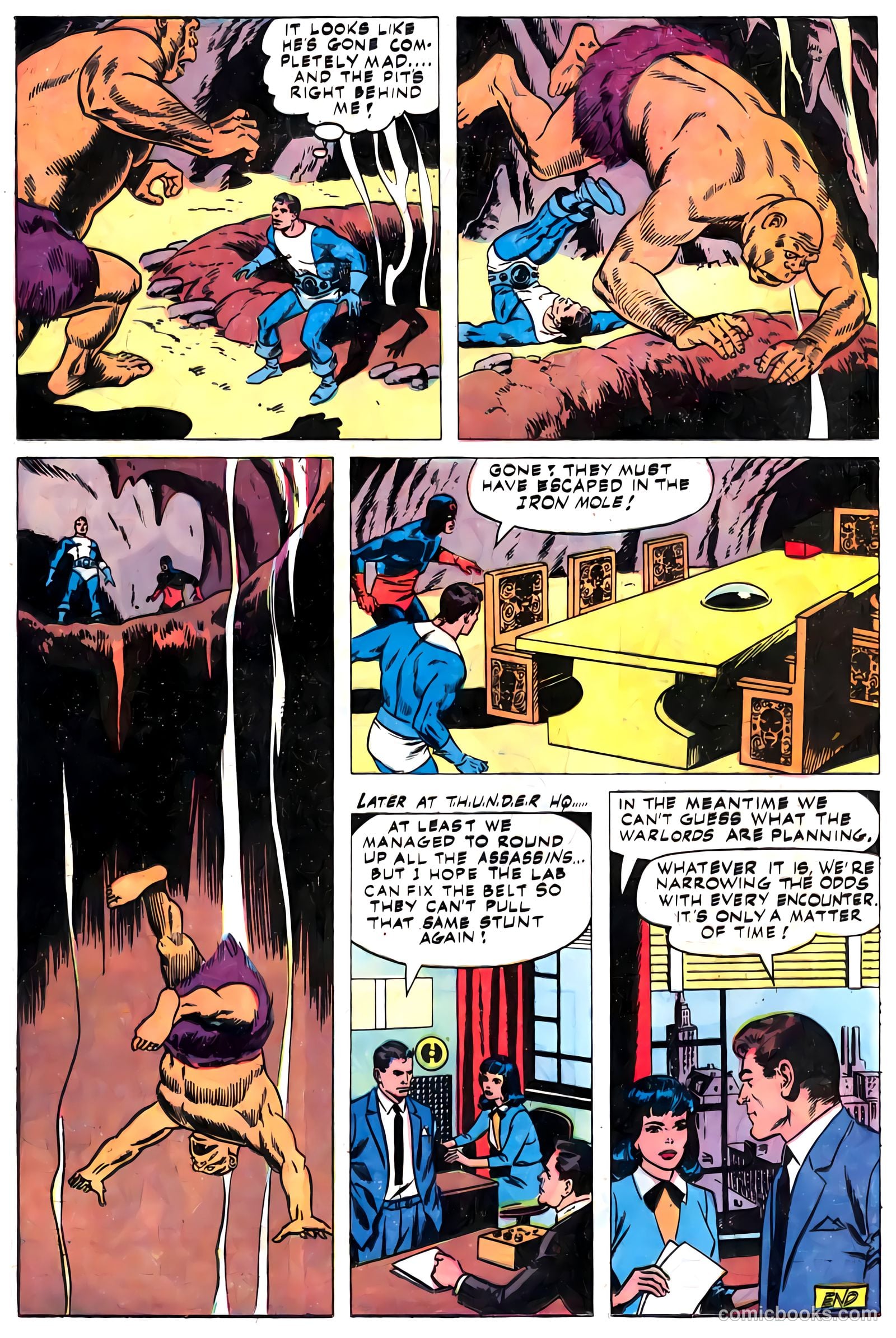 T.H.U.N.D.E.R. Agents #5 (1966) — page 12 of 68