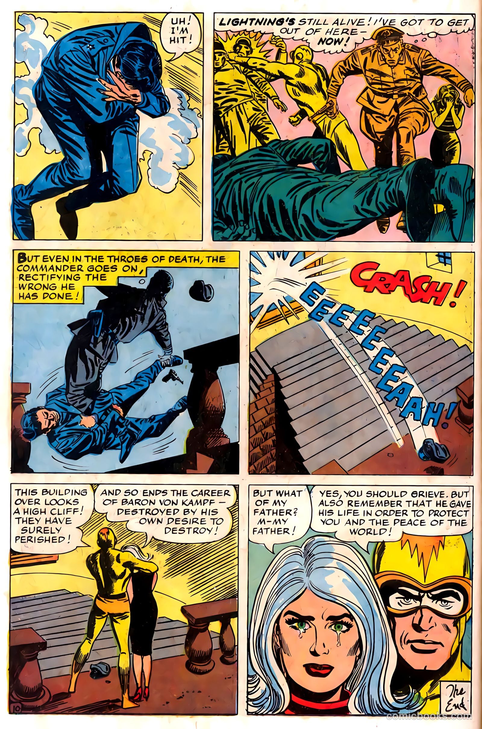 T.H.U.N.D.E.R. Agents #5 (1966) — page 36 of 68