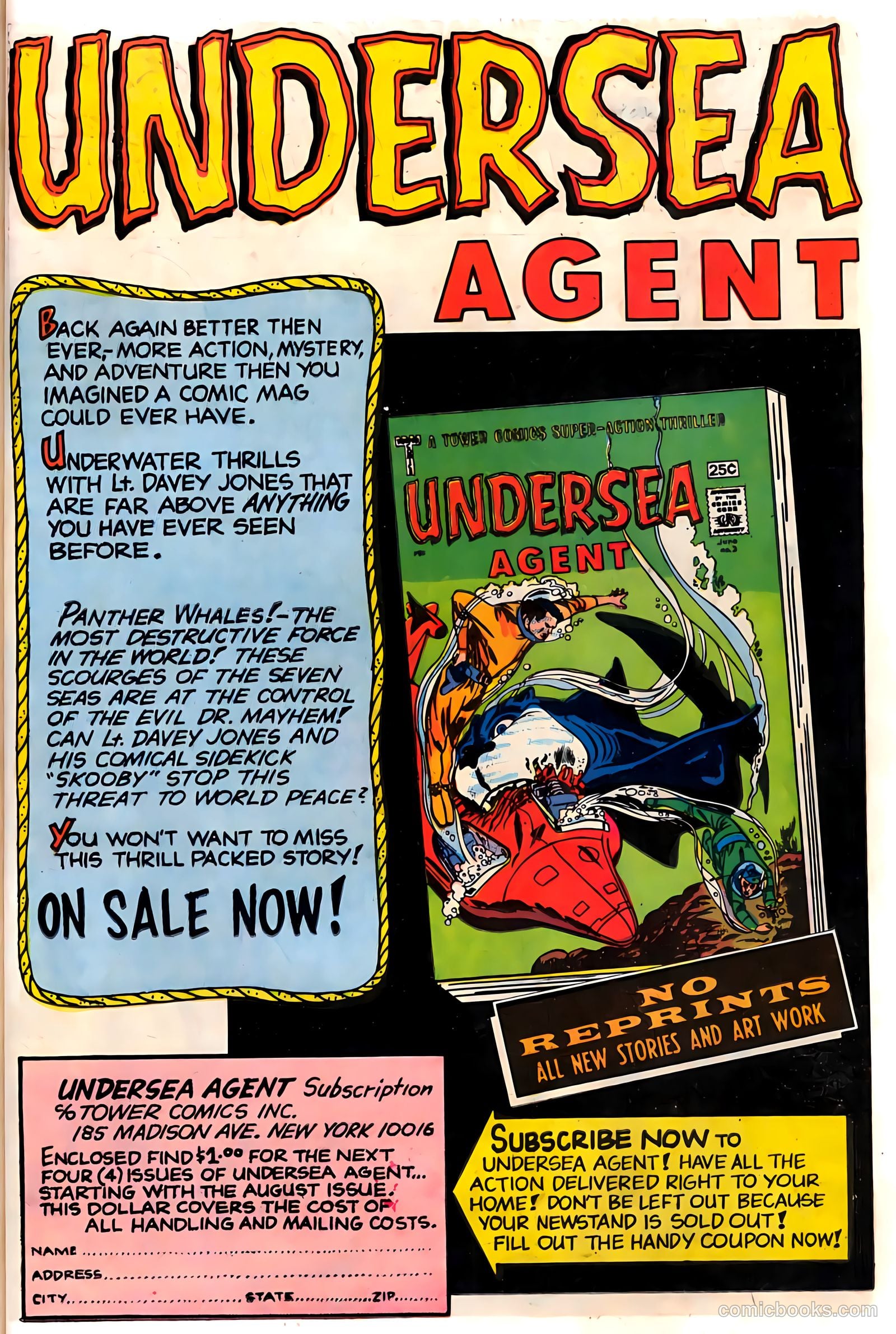 T.H.U.N.D.E.R. Agents #5 (1966) — page 37 of 68