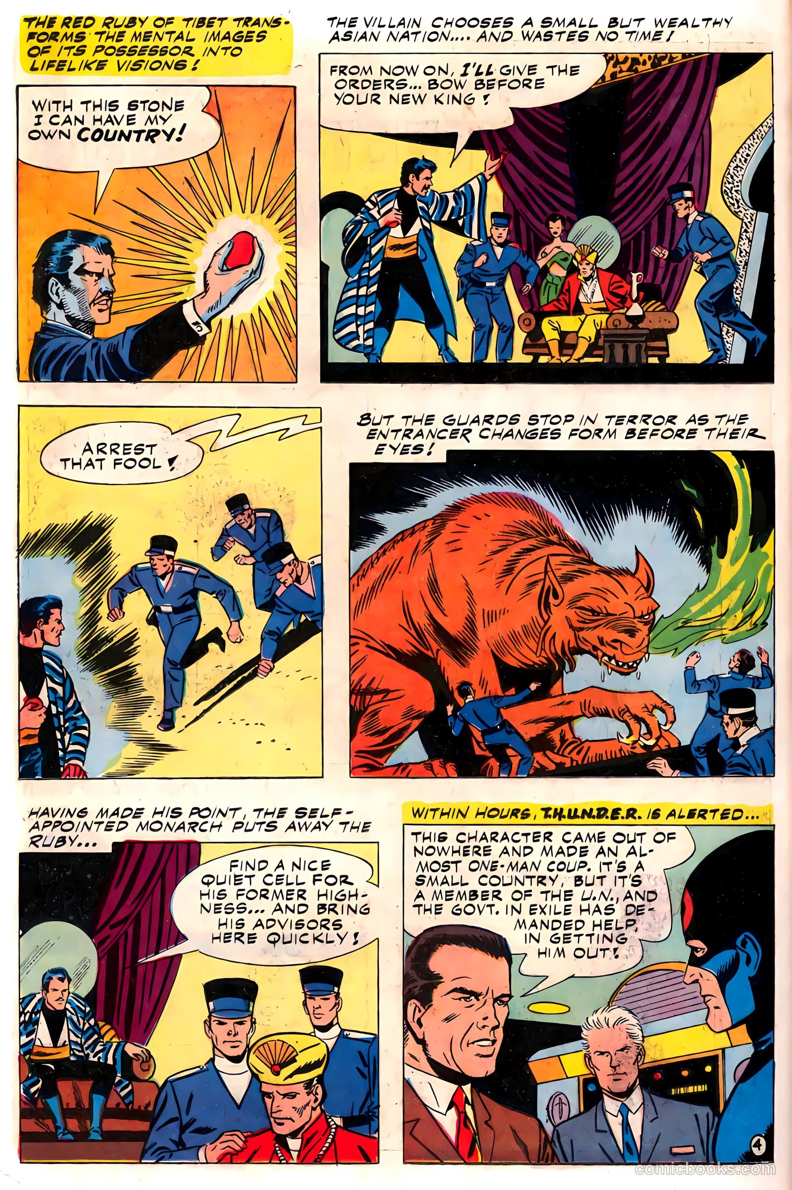T.H.U.N.D.E.R. Agents #5 (1966) — page 42 of 68