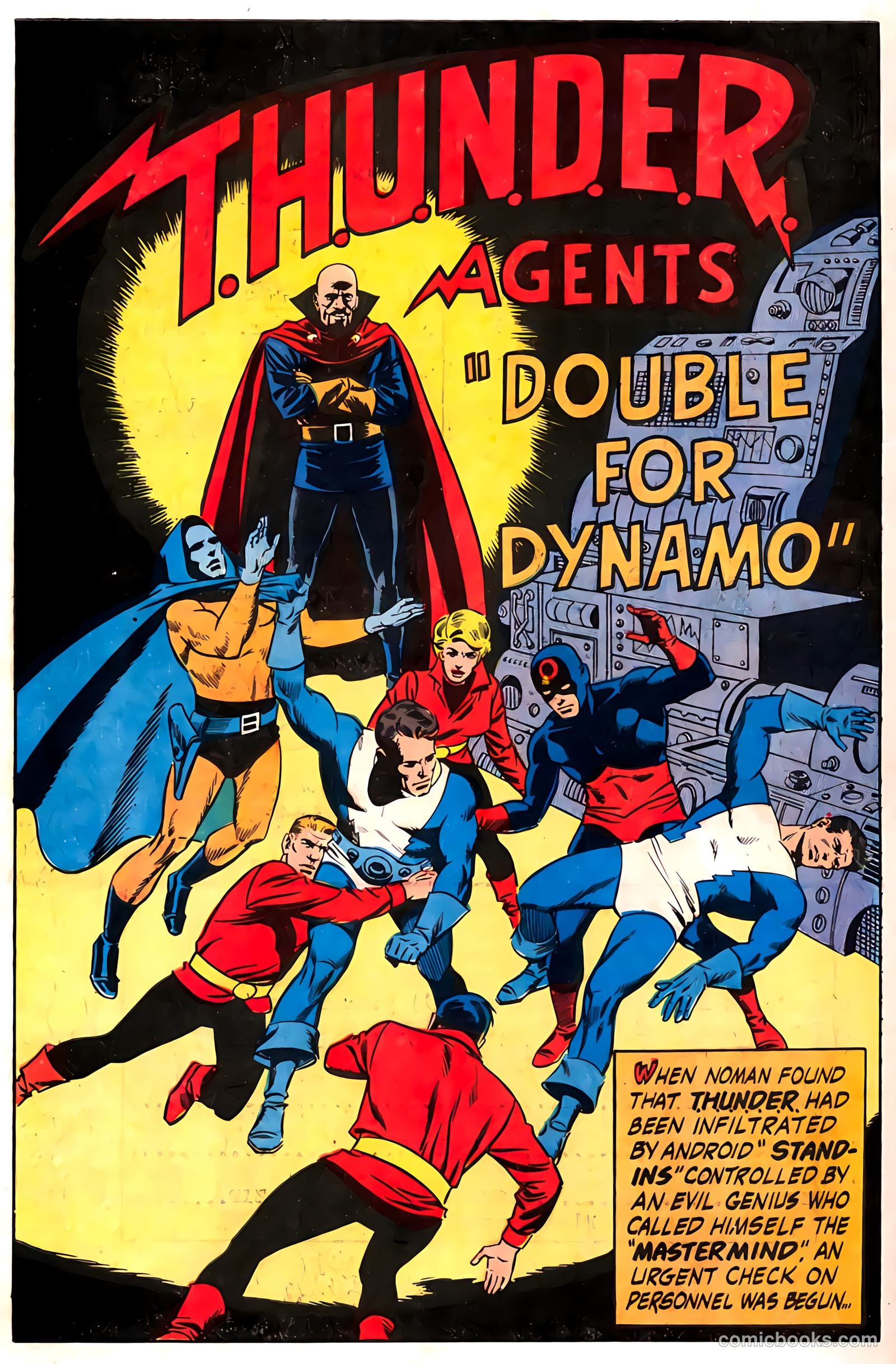 T.H.U.N.D.E.R. Agents #5 (1966) — page 52 of 68