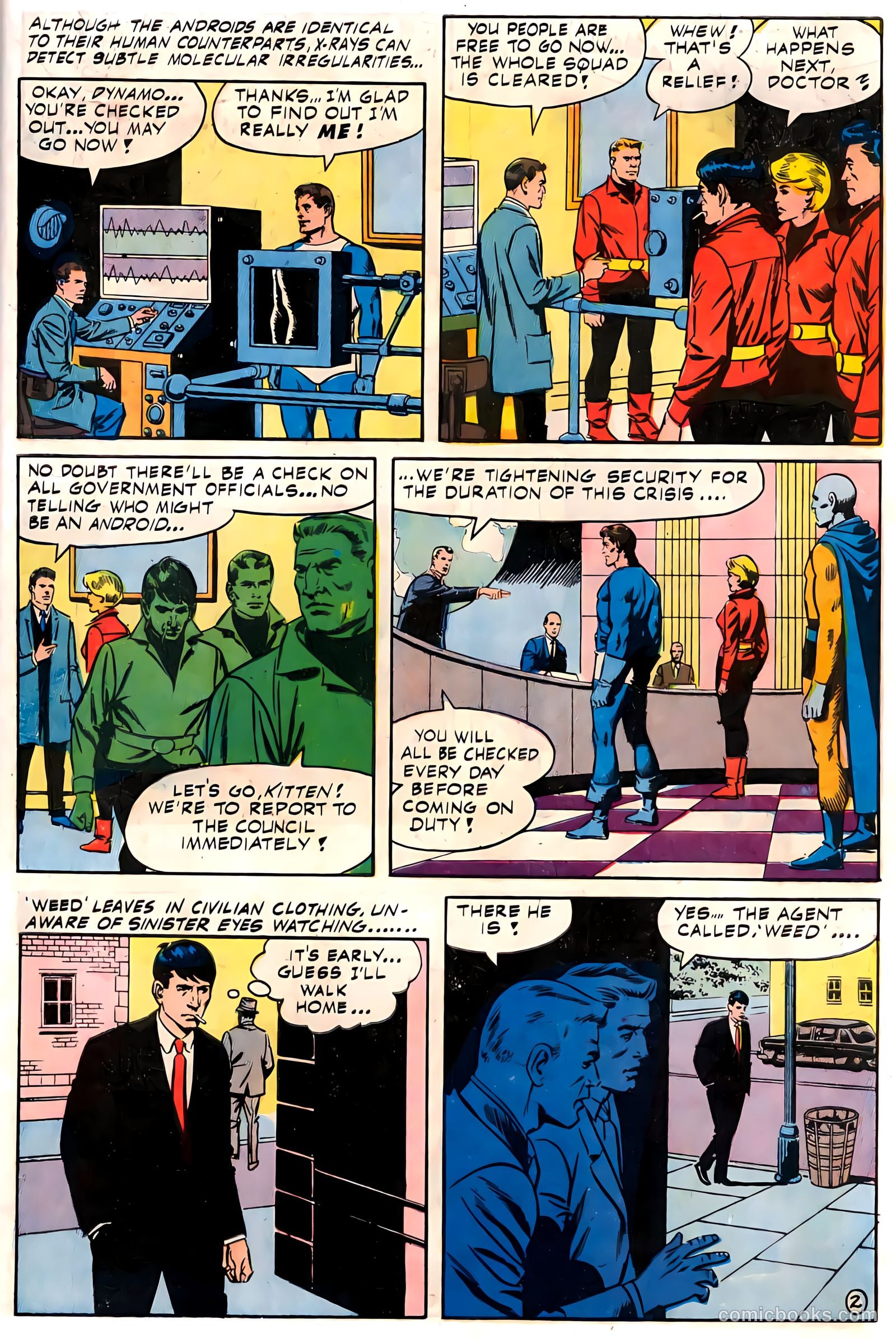 T.H.U.N.D.E.R. Agents #5 (1966) — page 53 of 68