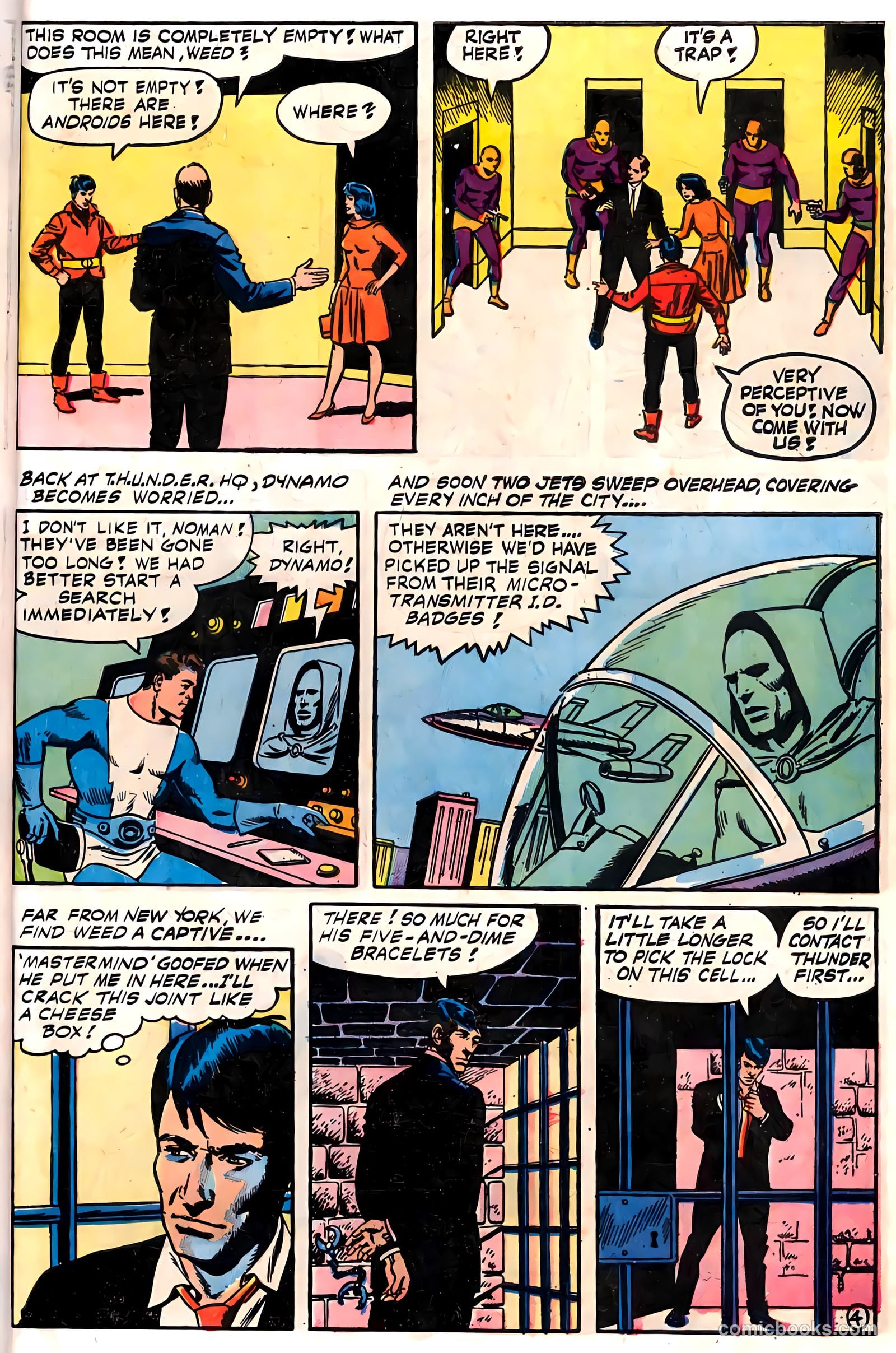 T.H.U.N.D.E.R. Agents #5 (1966) — page 55 of 68