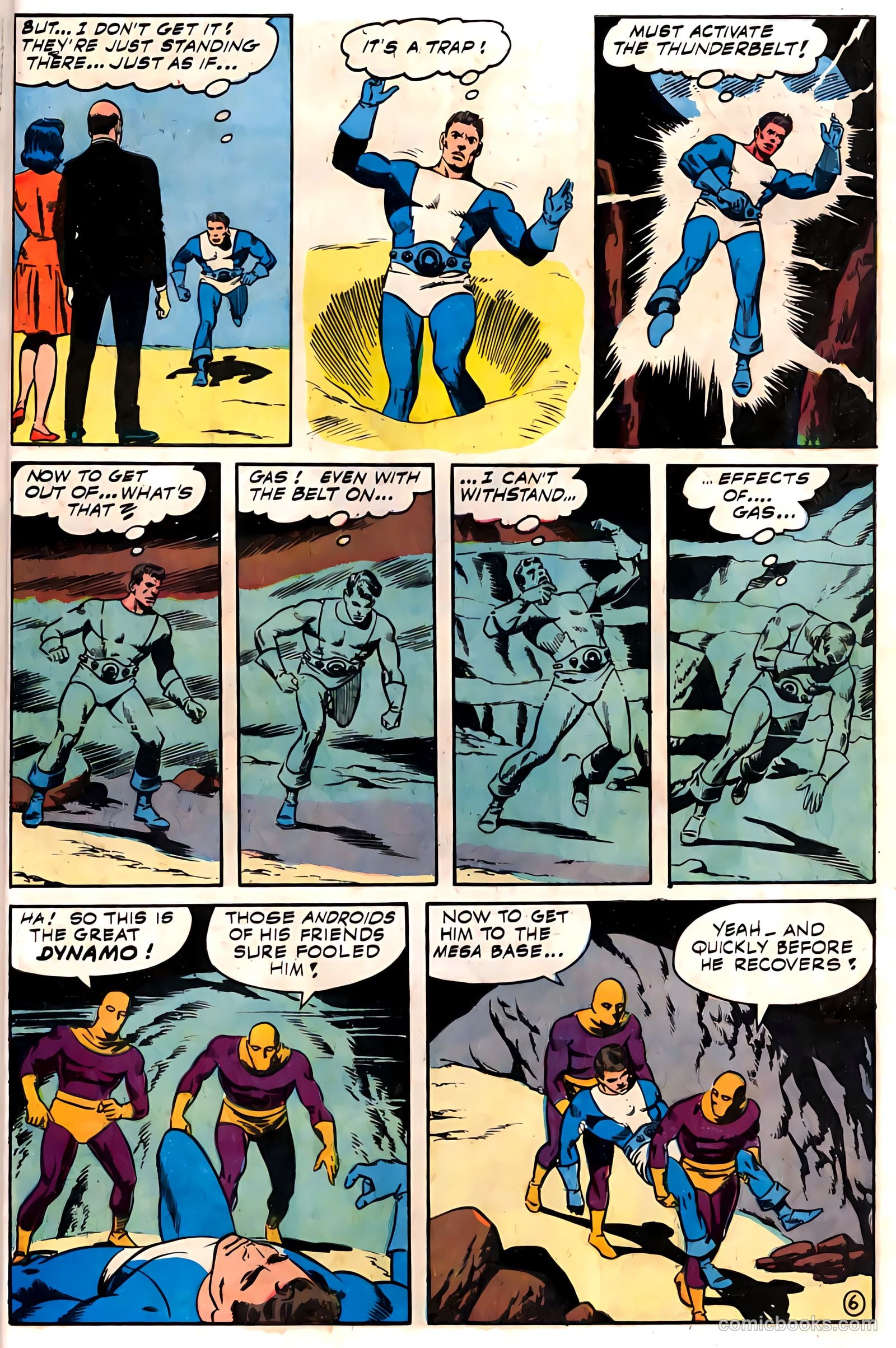 T.H.U.N.D.E.R. Agents #5 (1966) — page 57 of 68