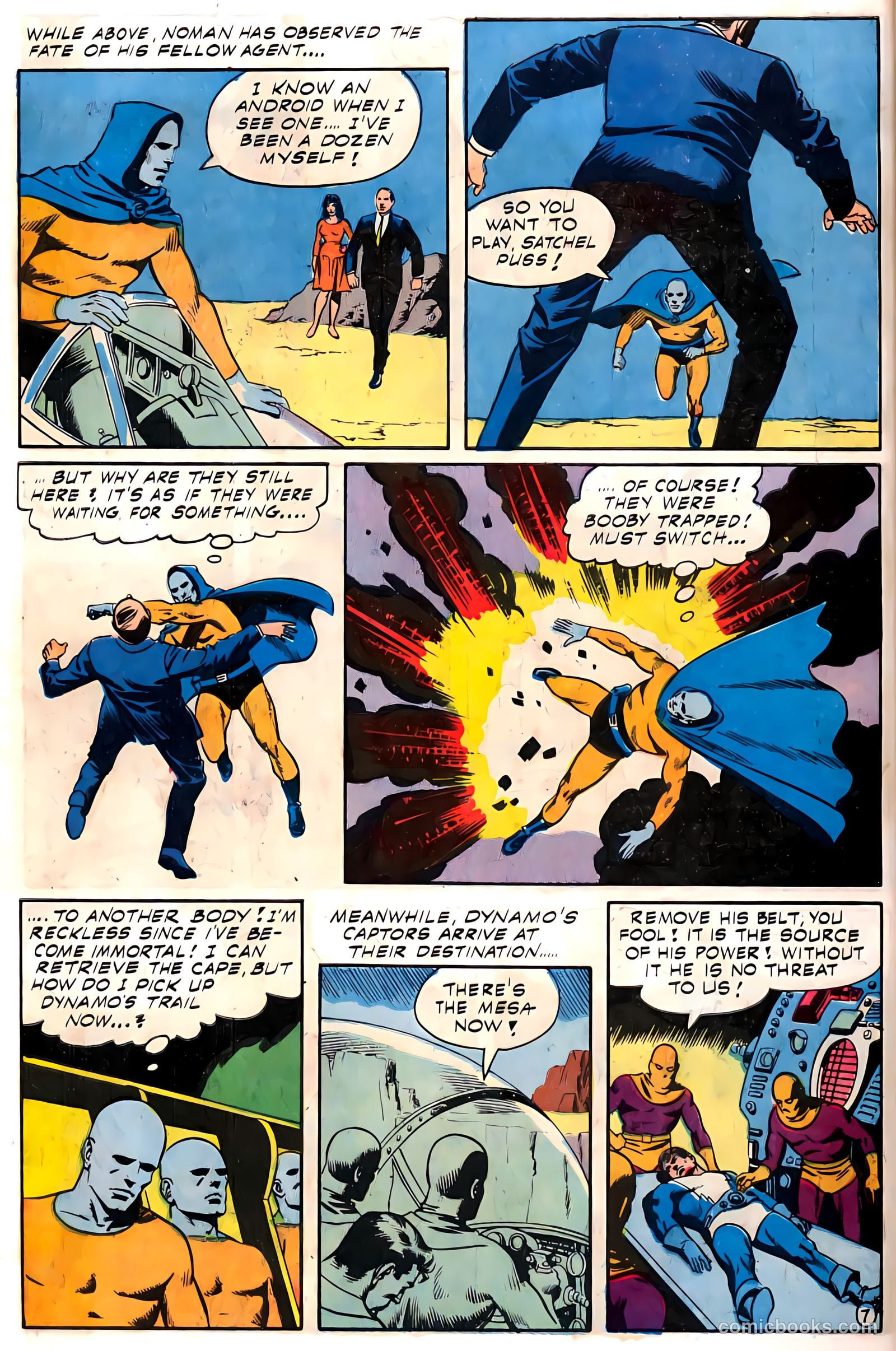 T.H.U.N.D.E.R. Agents #5 (1966) — page 58 of 68