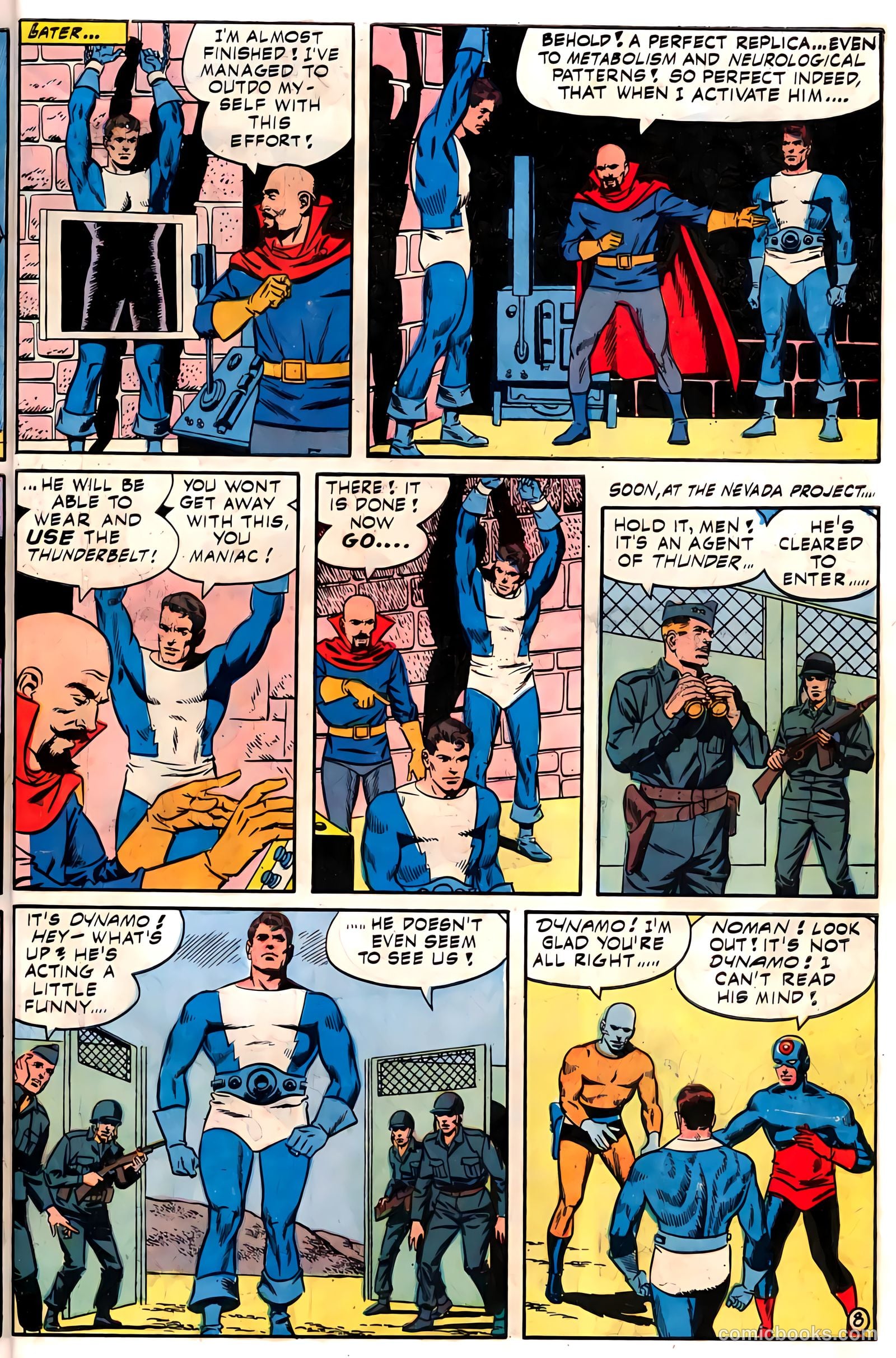 T.H.U.N.D.E.R. Agents #5 (1966) — page 59 of 68