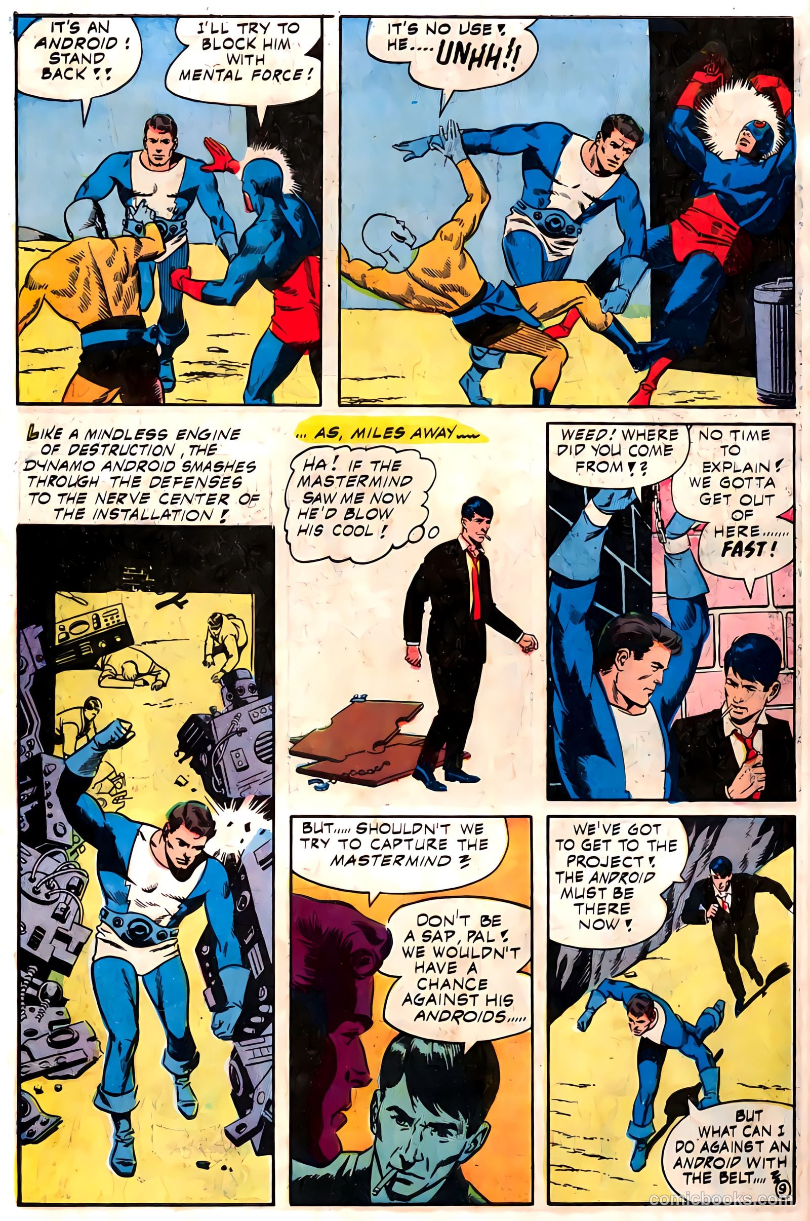 T.H.U.N.D.E.R. Agents #5 (1966) — page 60 of 68