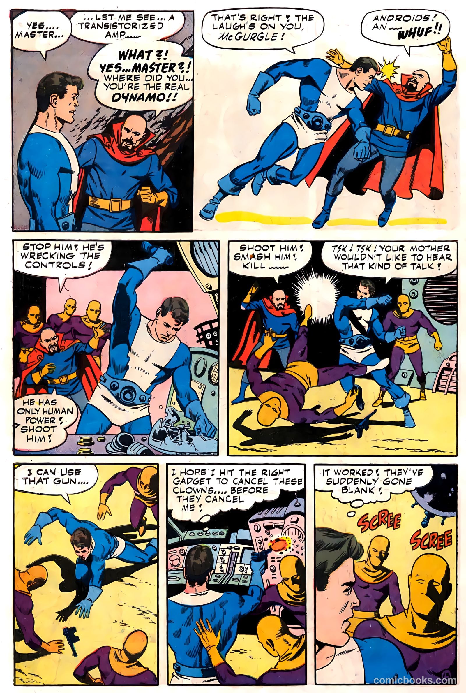 T.H.U.N.D.E.R. Agents #5 (1966) — page 64 of 68
