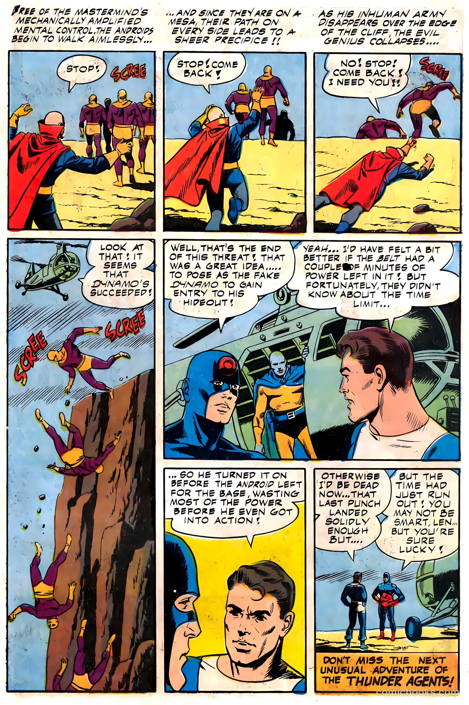 T.H.U.N.D.E.R. Agents #5 (1966) — page 65 of 68