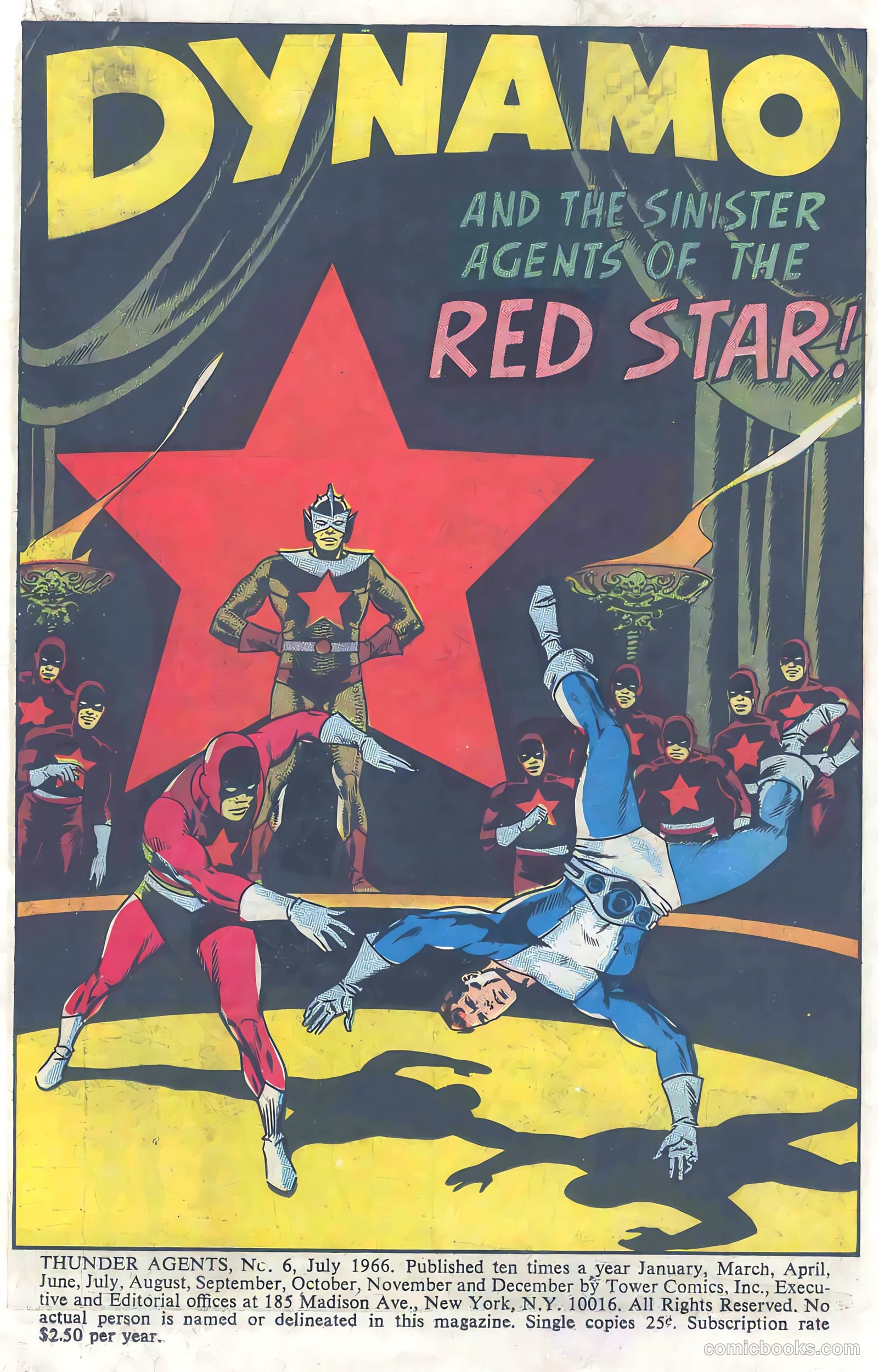 T.H.U.N.D.E.R. Agents #6 (1966) — page 3 of 68