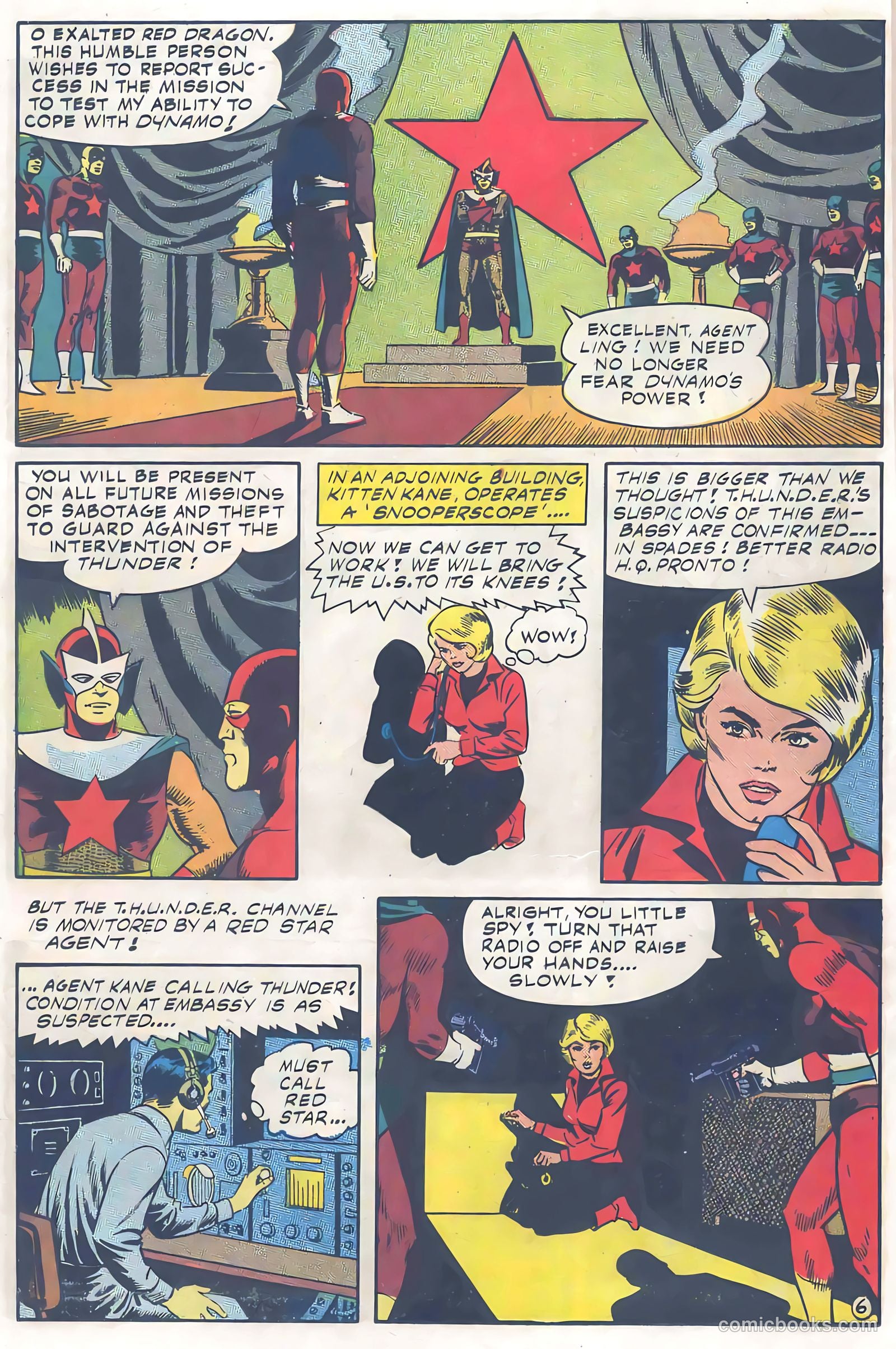 T.H.U.N.D.E.R. Agents #6 (1966) — page 8 of 68