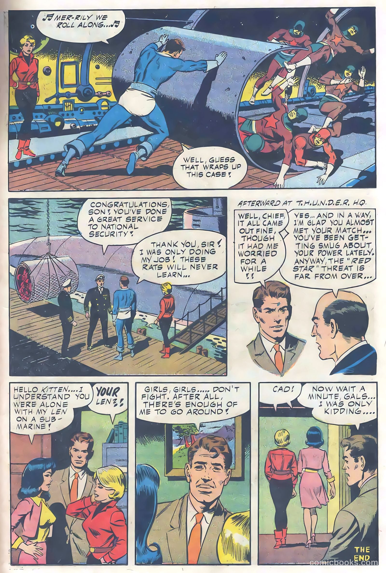 T.H.U.N.D.E.R. Agents #6 (1966) — page 17 of 68