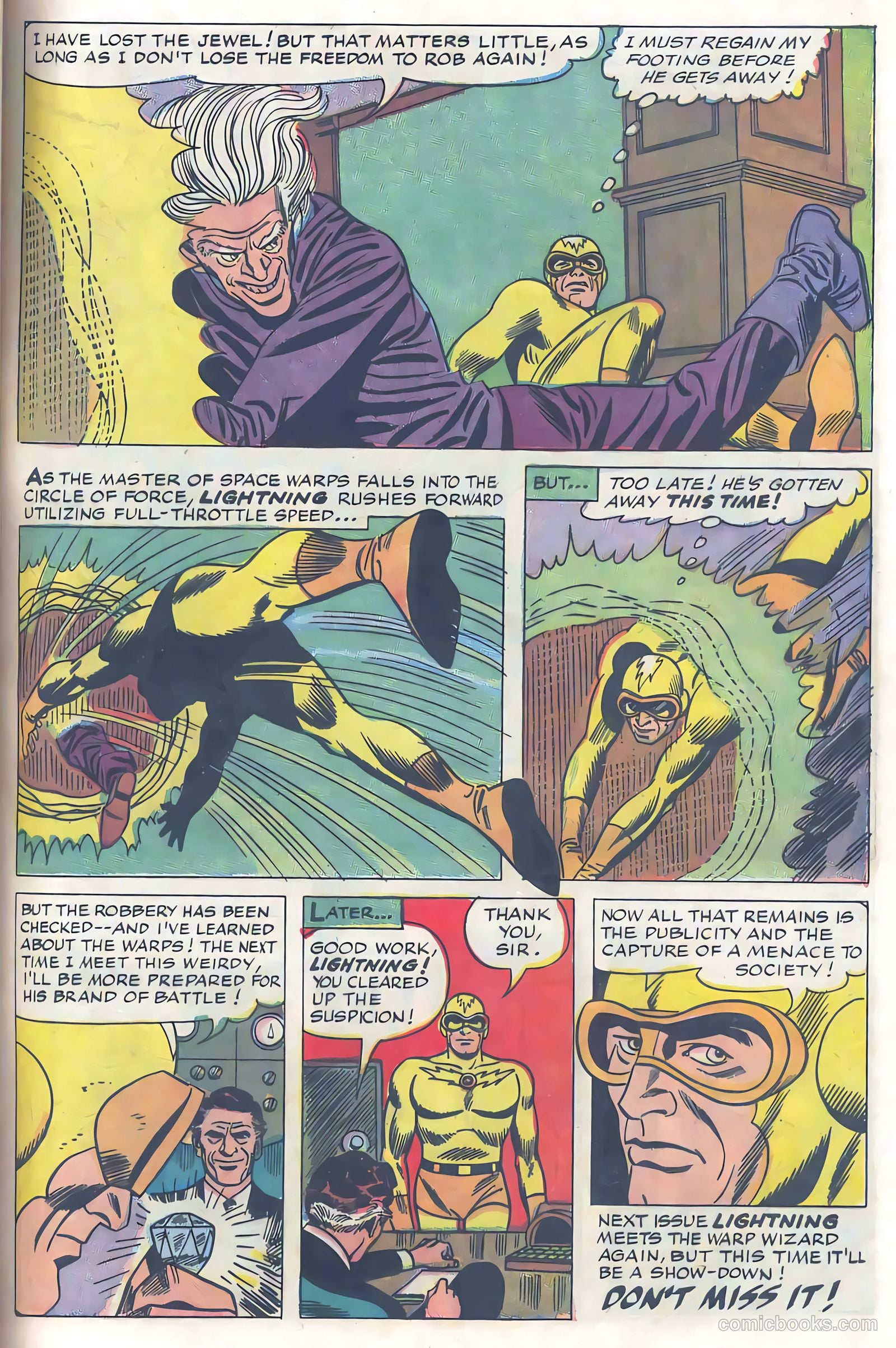 T.H.U.N.D.E.R. Agents #6 (1966) — page 31 of 68