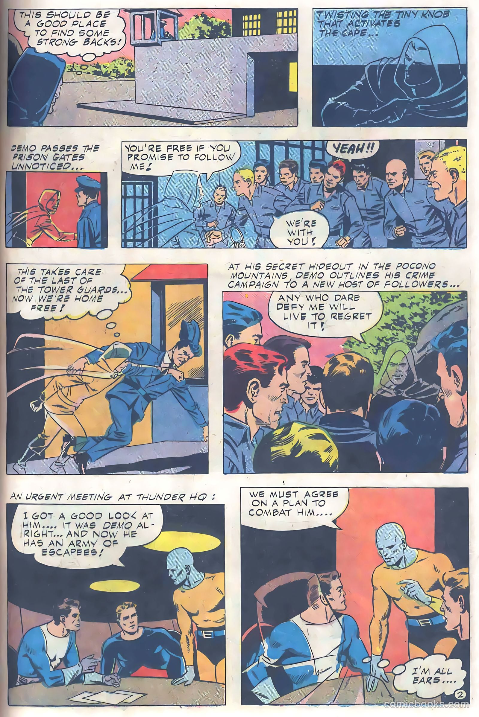 T.H.U.N.D.E.R. Agents #6 (1966) — page 33 of 68