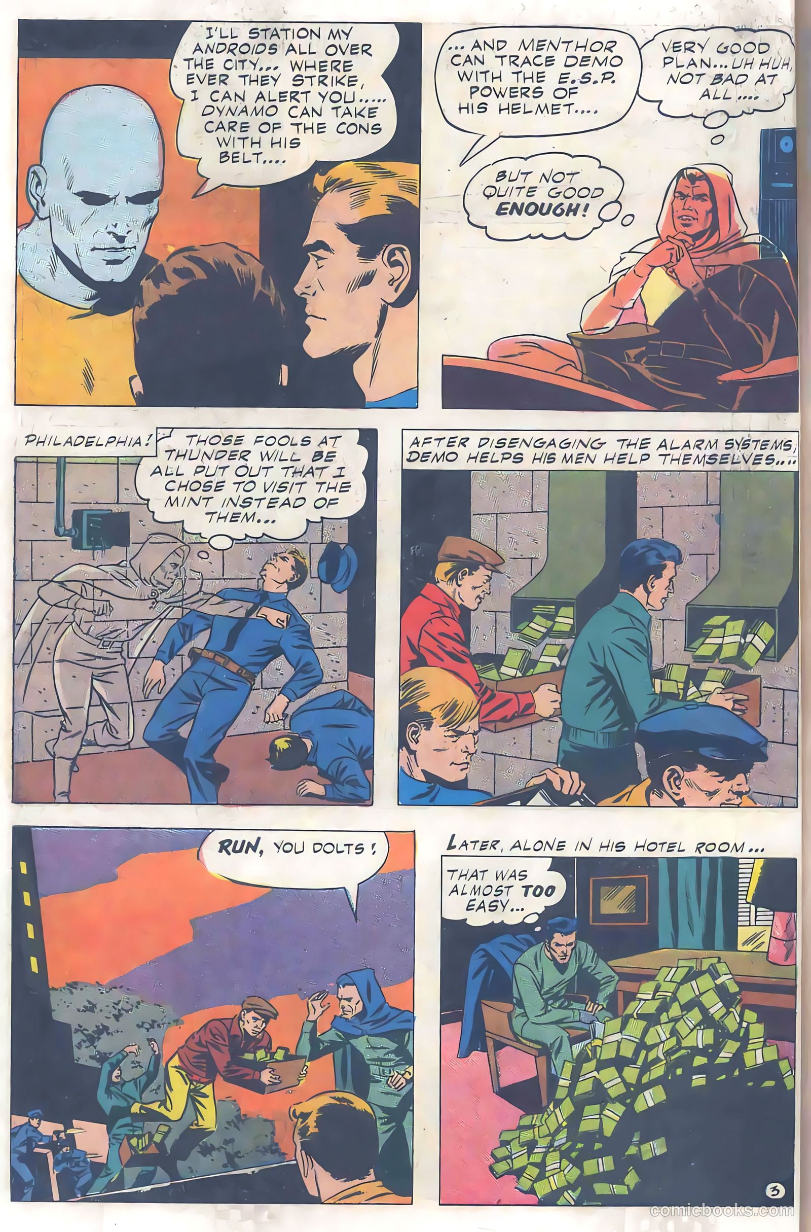 T.H.U.N.D.E.R. Agents #6 (1966) — page 34 of 68