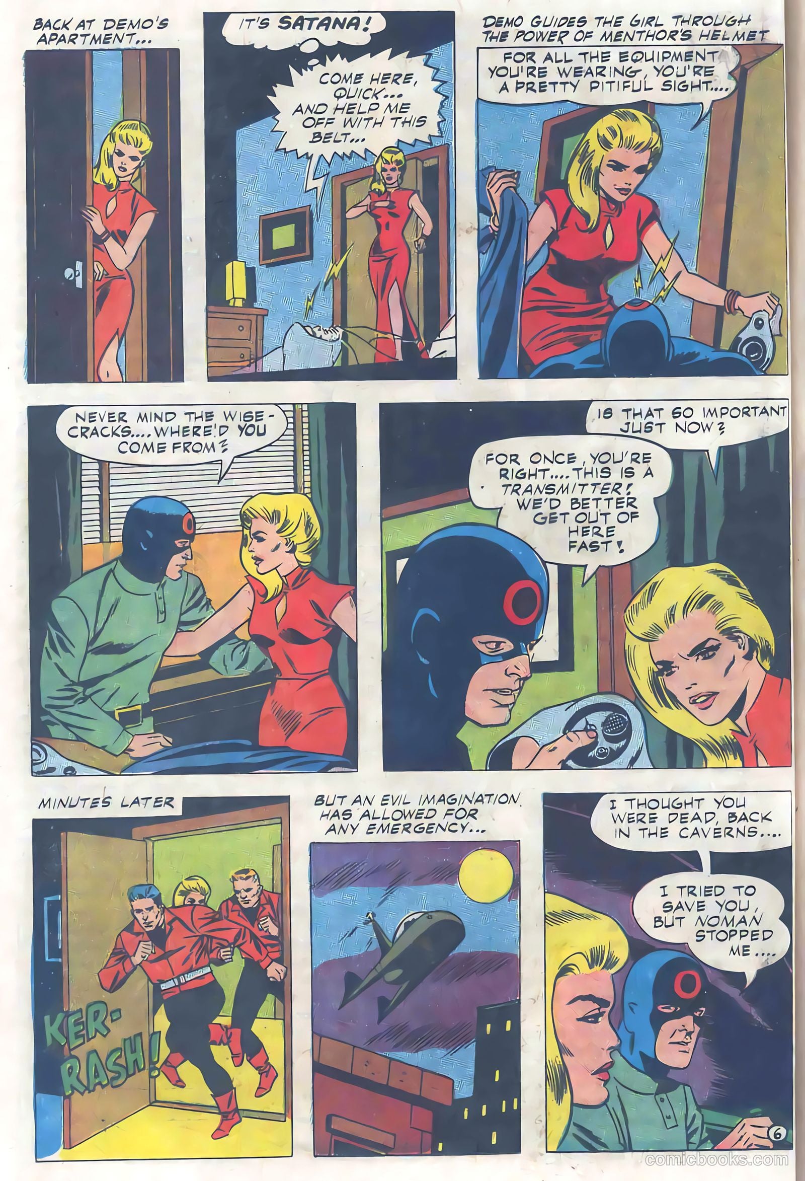 T.H.U.N.D.E.R. Agents #6 (1966) — page 38 of 68