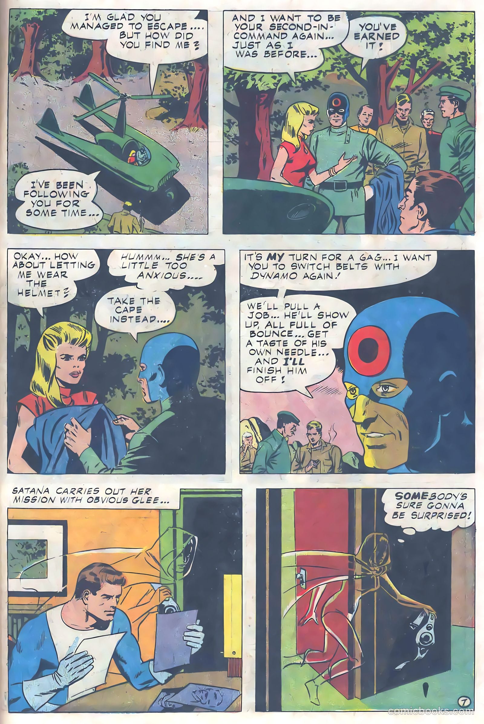 T.H.U.N.D.E.R. Agents #6 (1966) — page 39 of 68