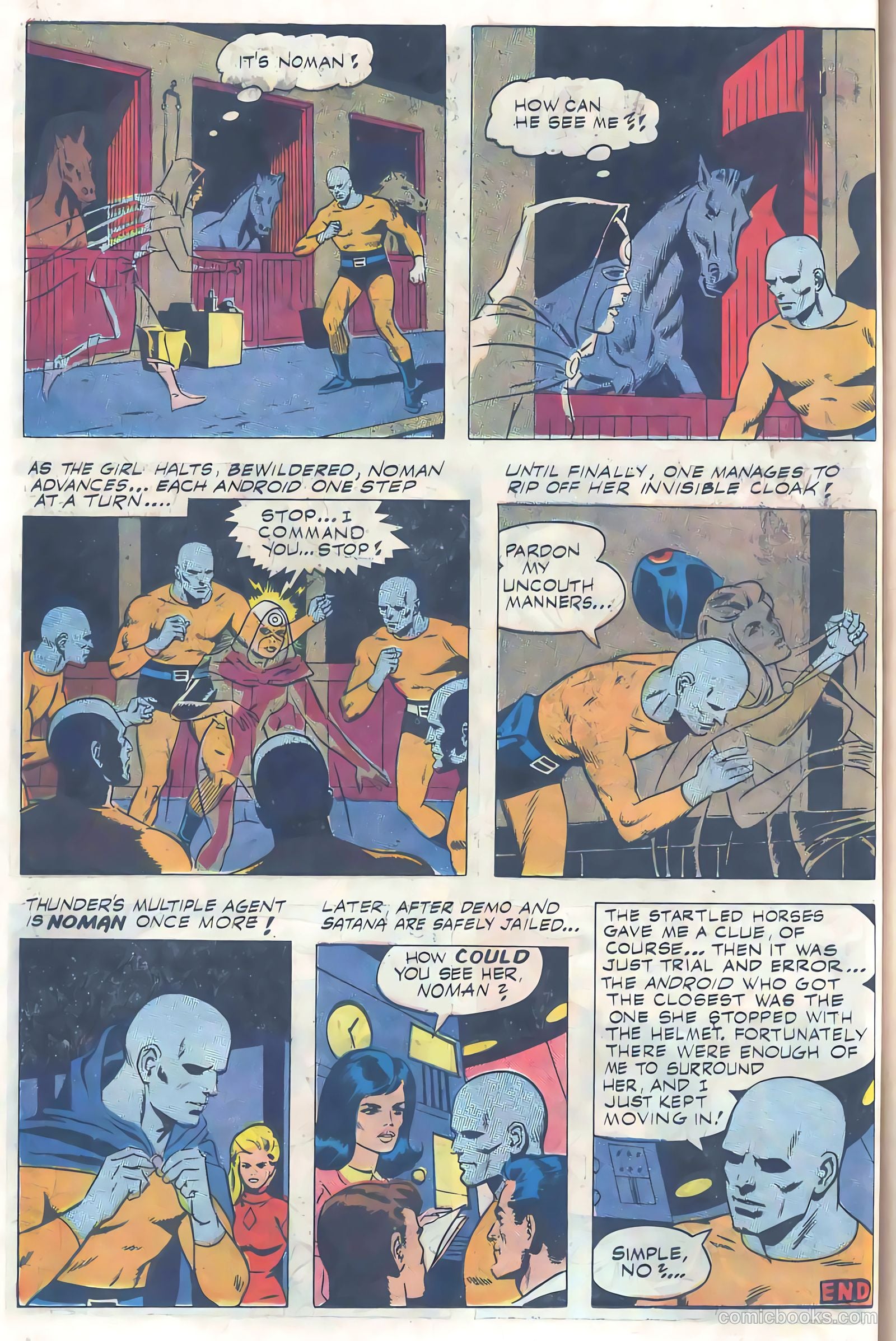 T.H.U.N.D.E.R. Agents #6 (1966) — page 42 of 68