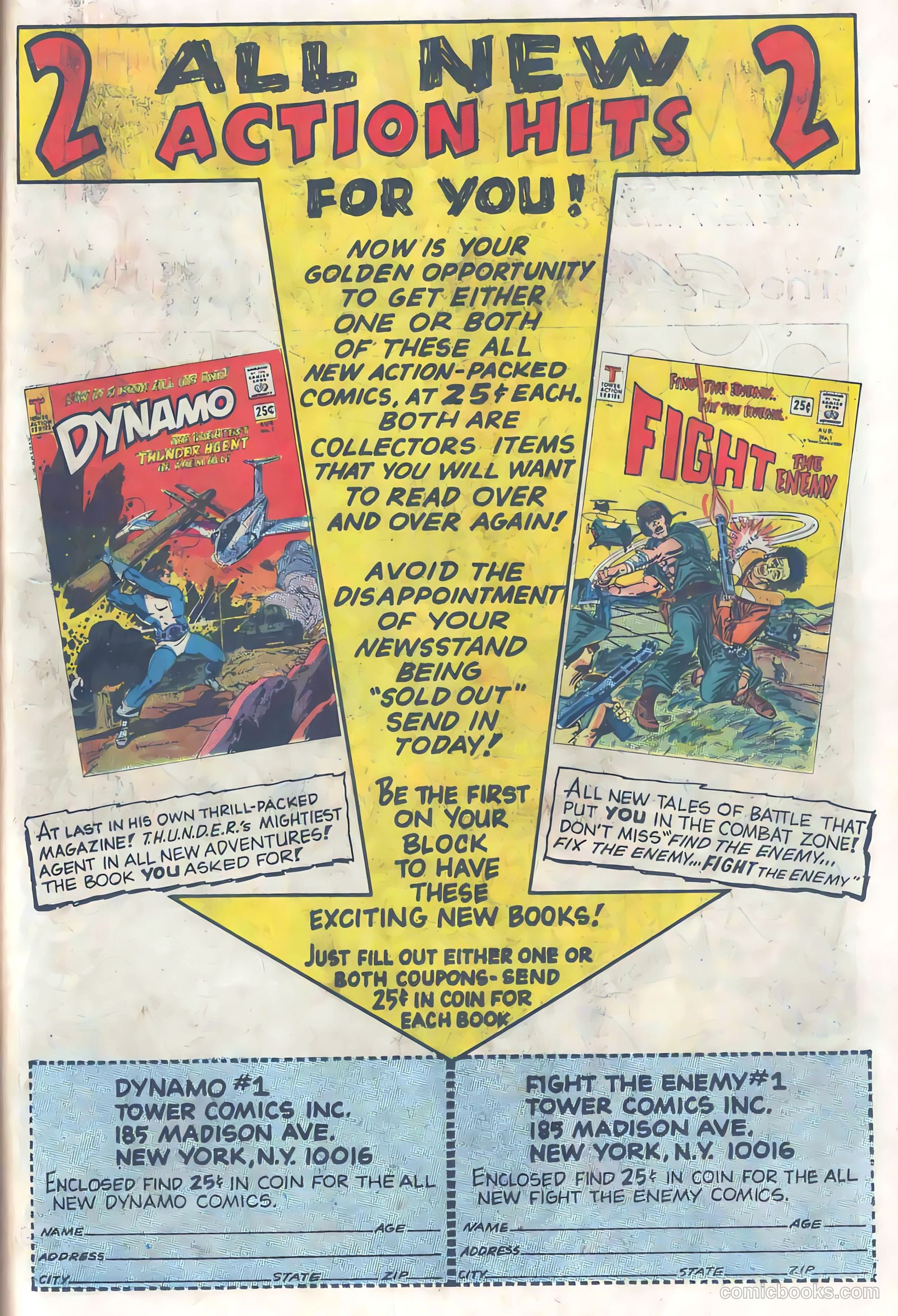 T.H.U.N.D.E.R. Agents #6 (1966) — page 43 of 68