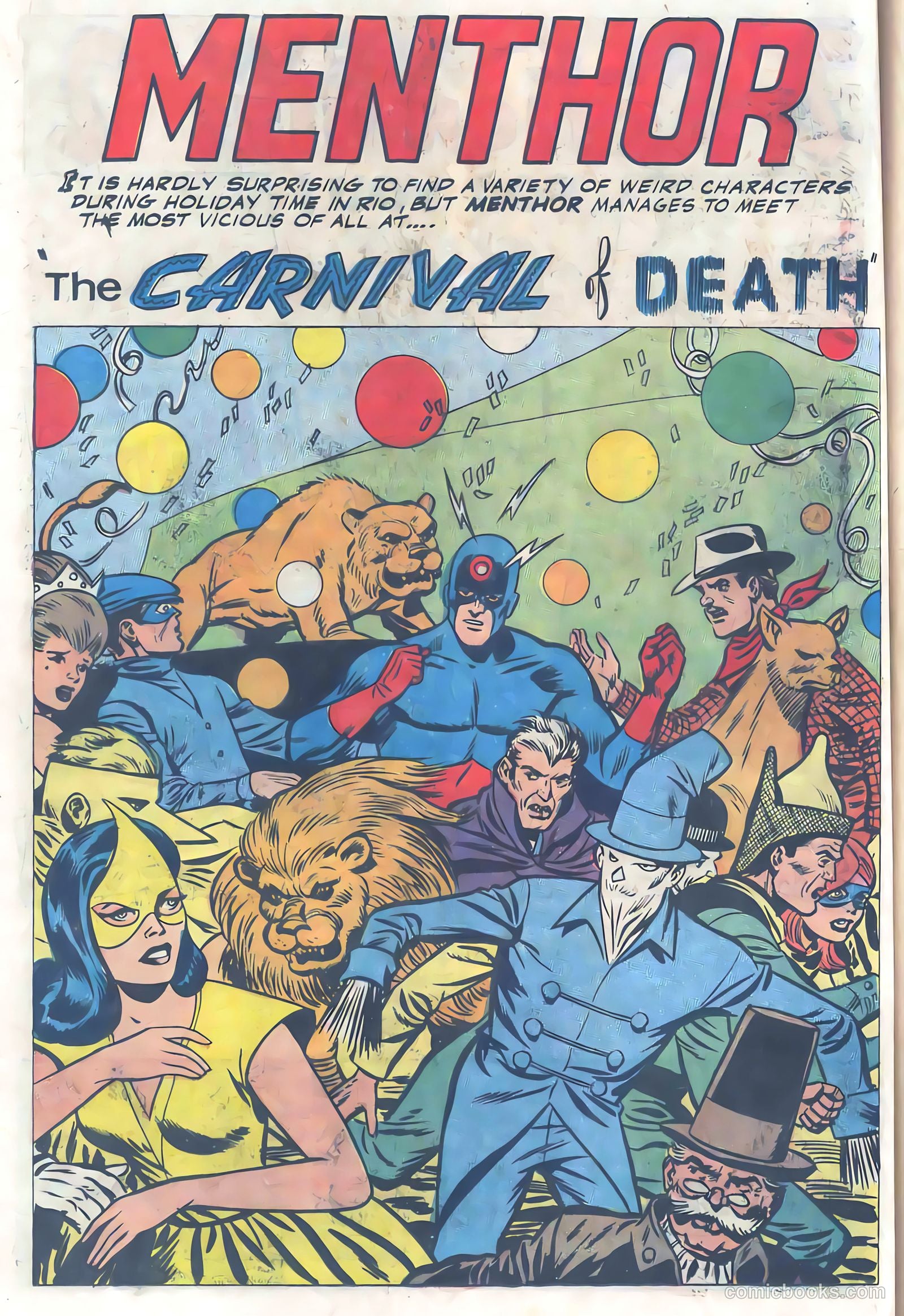 T.H.U.N.D.E.R. Agents #6 (1966) — page 44 of 68