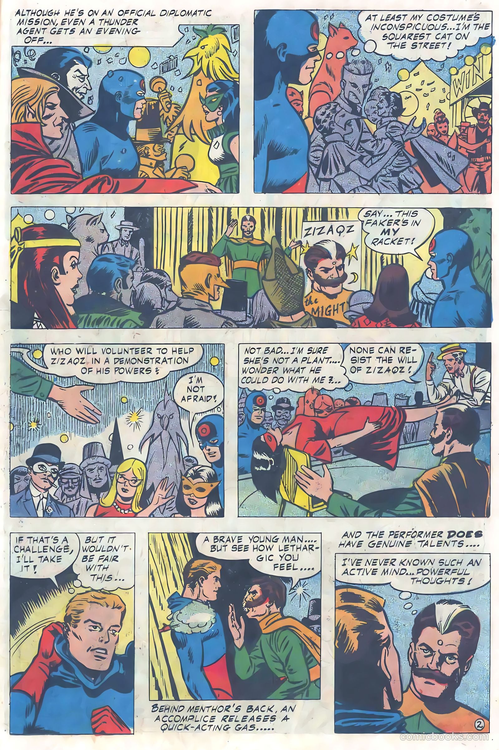 T.H.U.N.D.E.R. Agents #6 (1966) — page 45 of 68