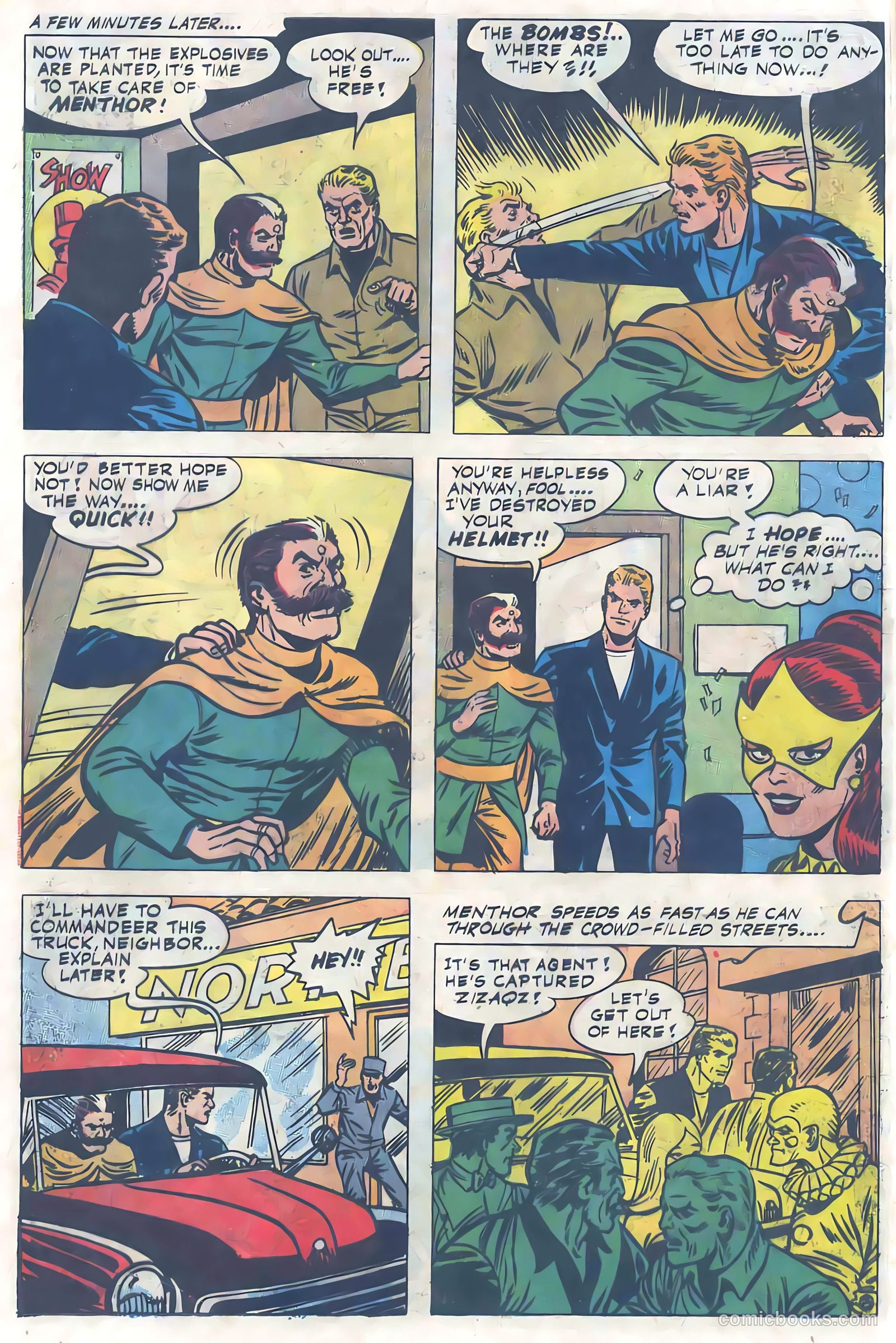 T.H.U.N.D.E.R. Agents #6 (1966) — page 52 of 68