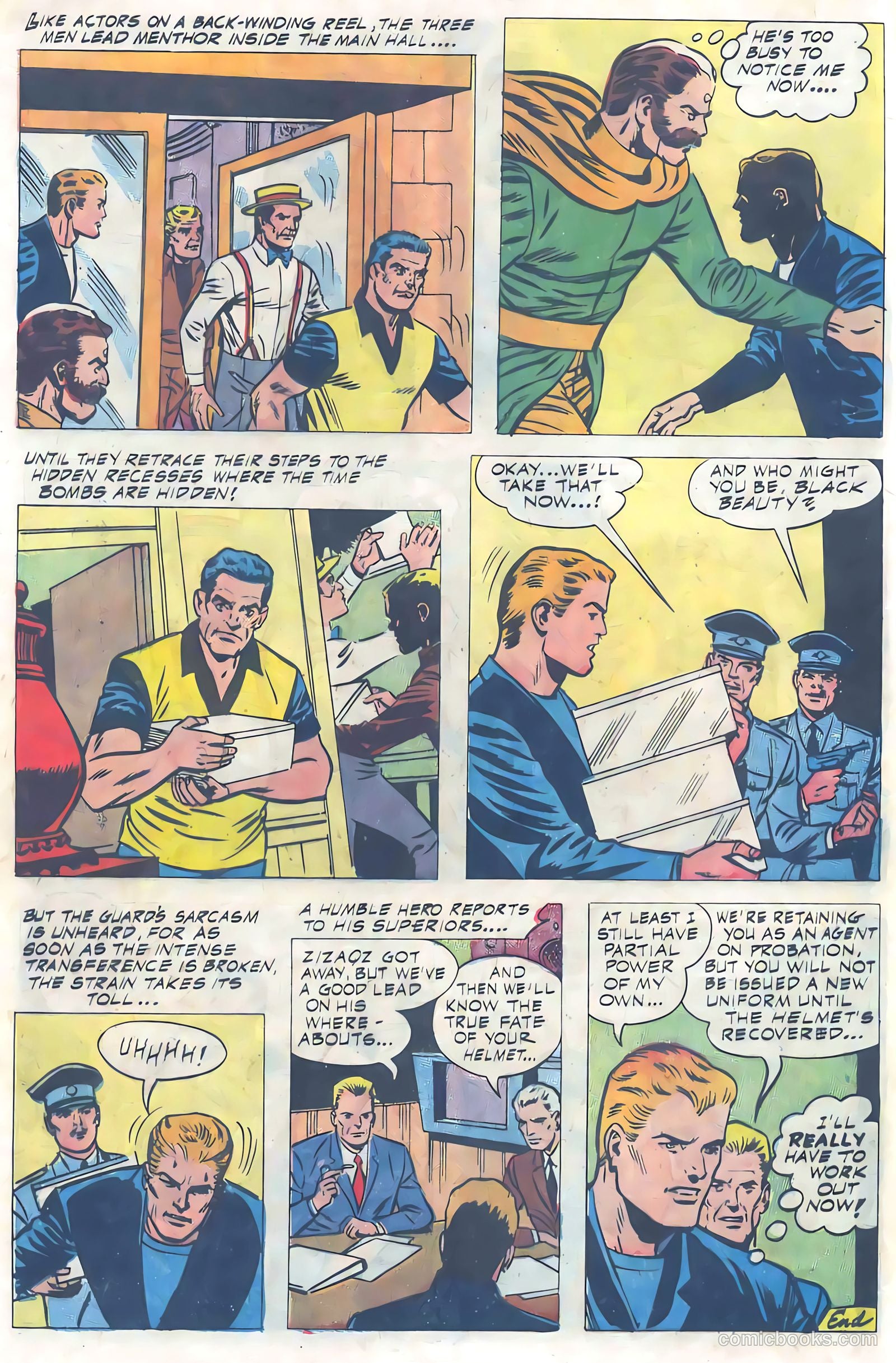 T.H.U.N.D.E.R. Agents #6 (1966) — page 54 of 68