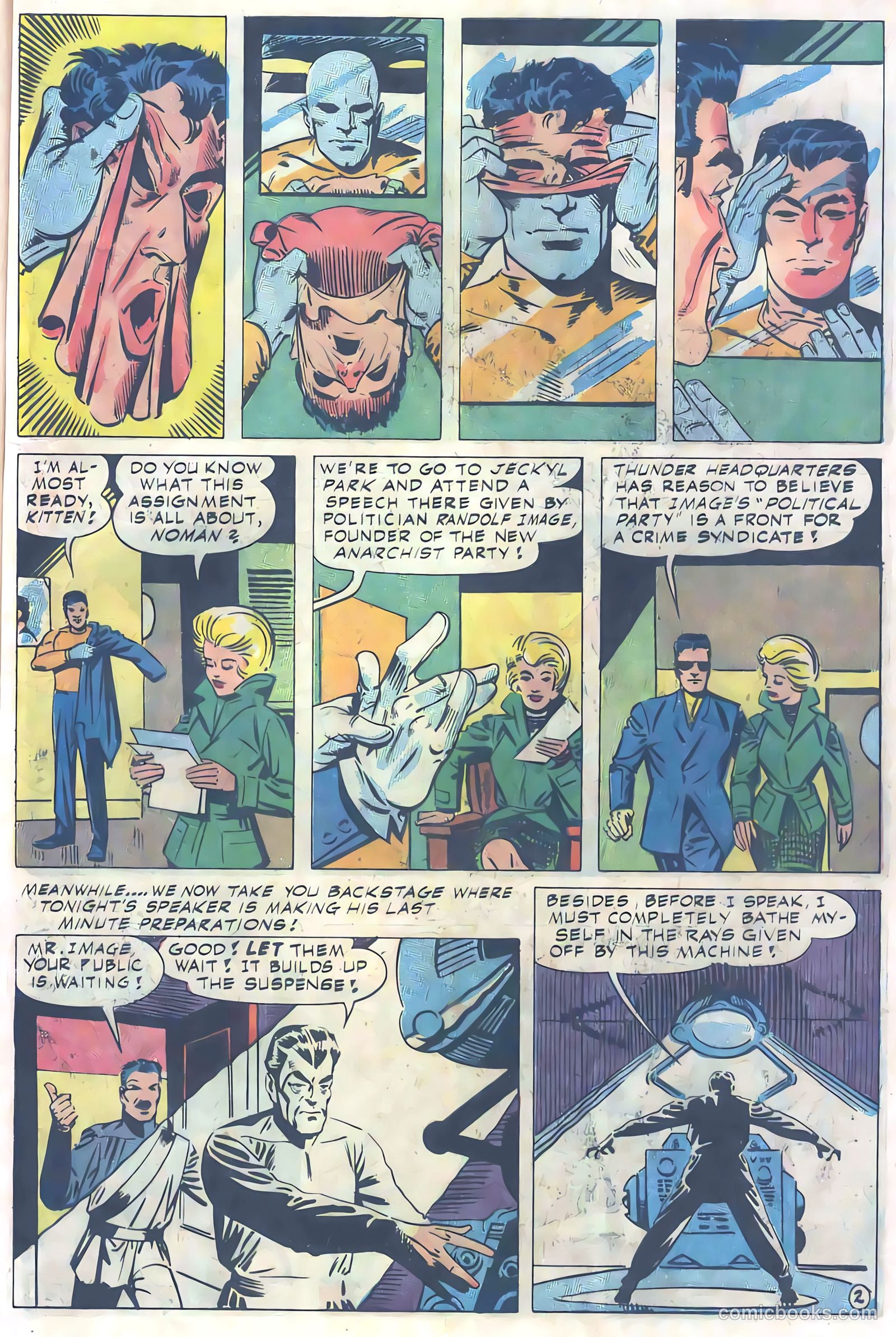 T.H.U.N.D.E.R. Agents #6 (1966) — page 57 of 68