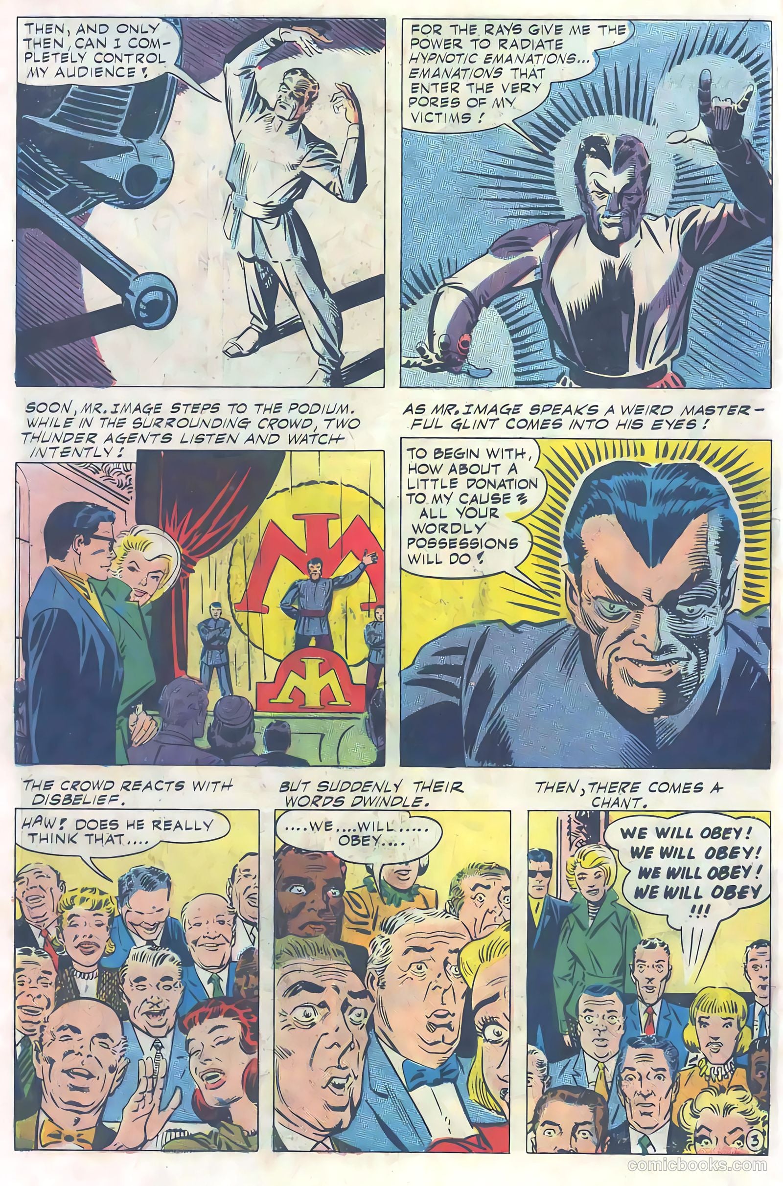 T.H.U.N.D.E.R. Agents #6 (1966) — page 58 of 68