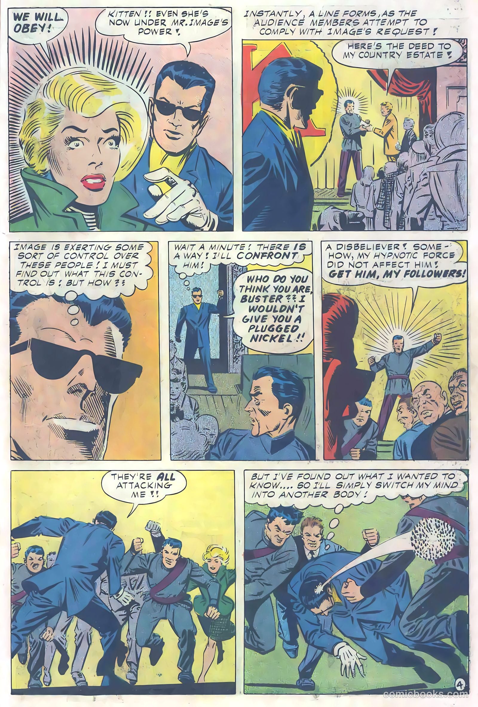 T.H.U.N.D.E.R. Agents #6 (1966) — page 59 of 68