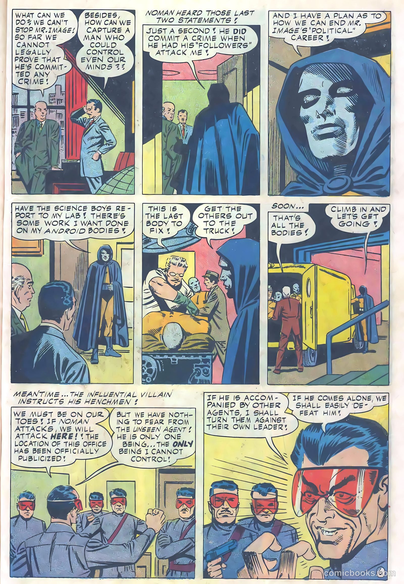 T.H.U.N.D.E.R. Agents #6 (1966) — page 61 of 68