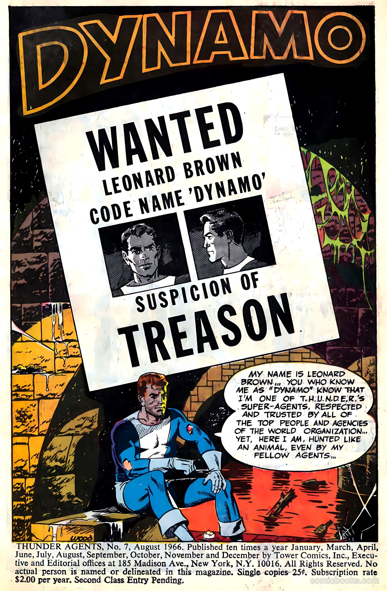 T.H.U.N.D.E.R. Agents #7 (1966) — page 3 of 68