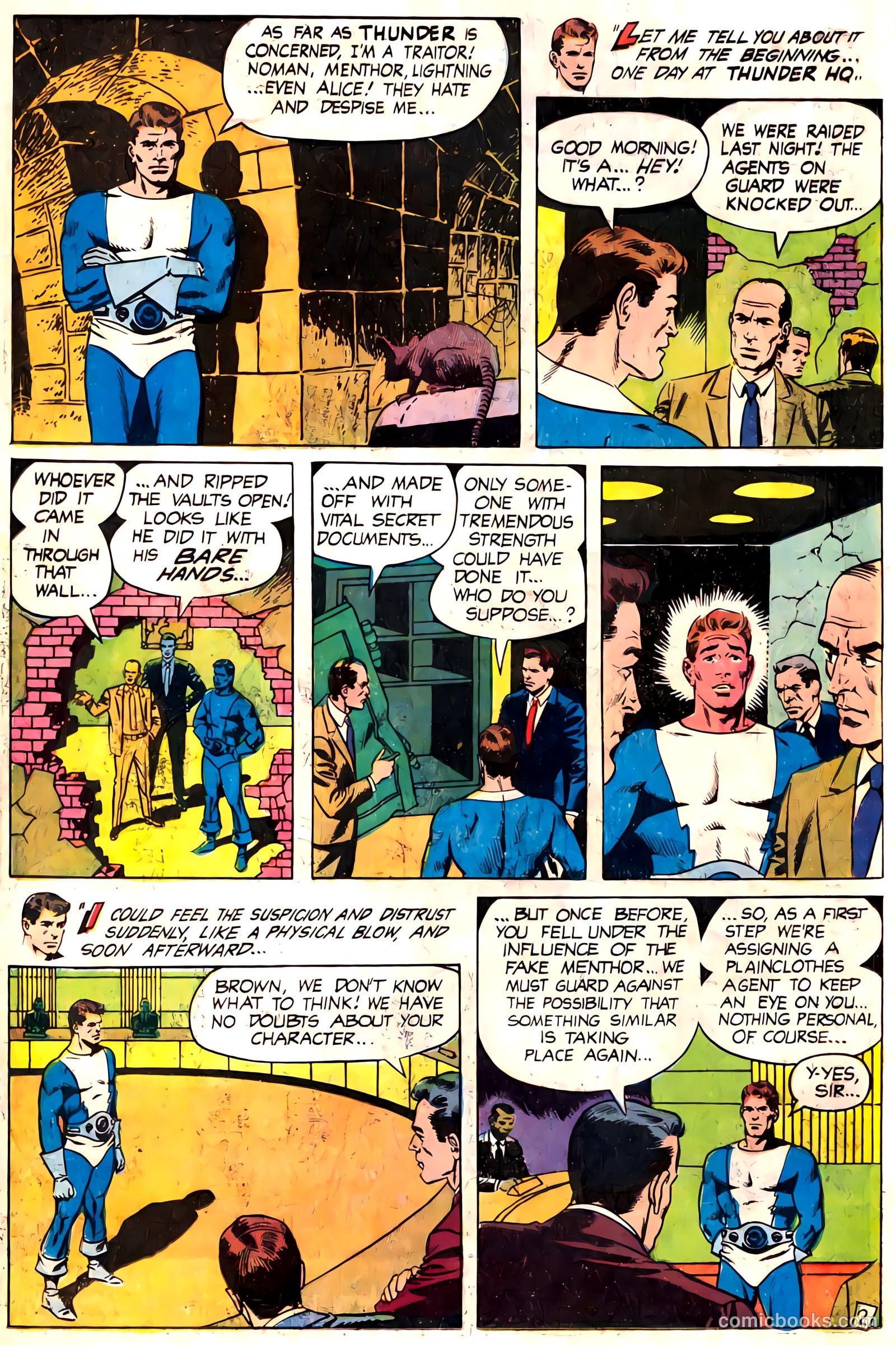T.H.U.N.D.E.R. Agents #7 (1966) — page 4 of 68