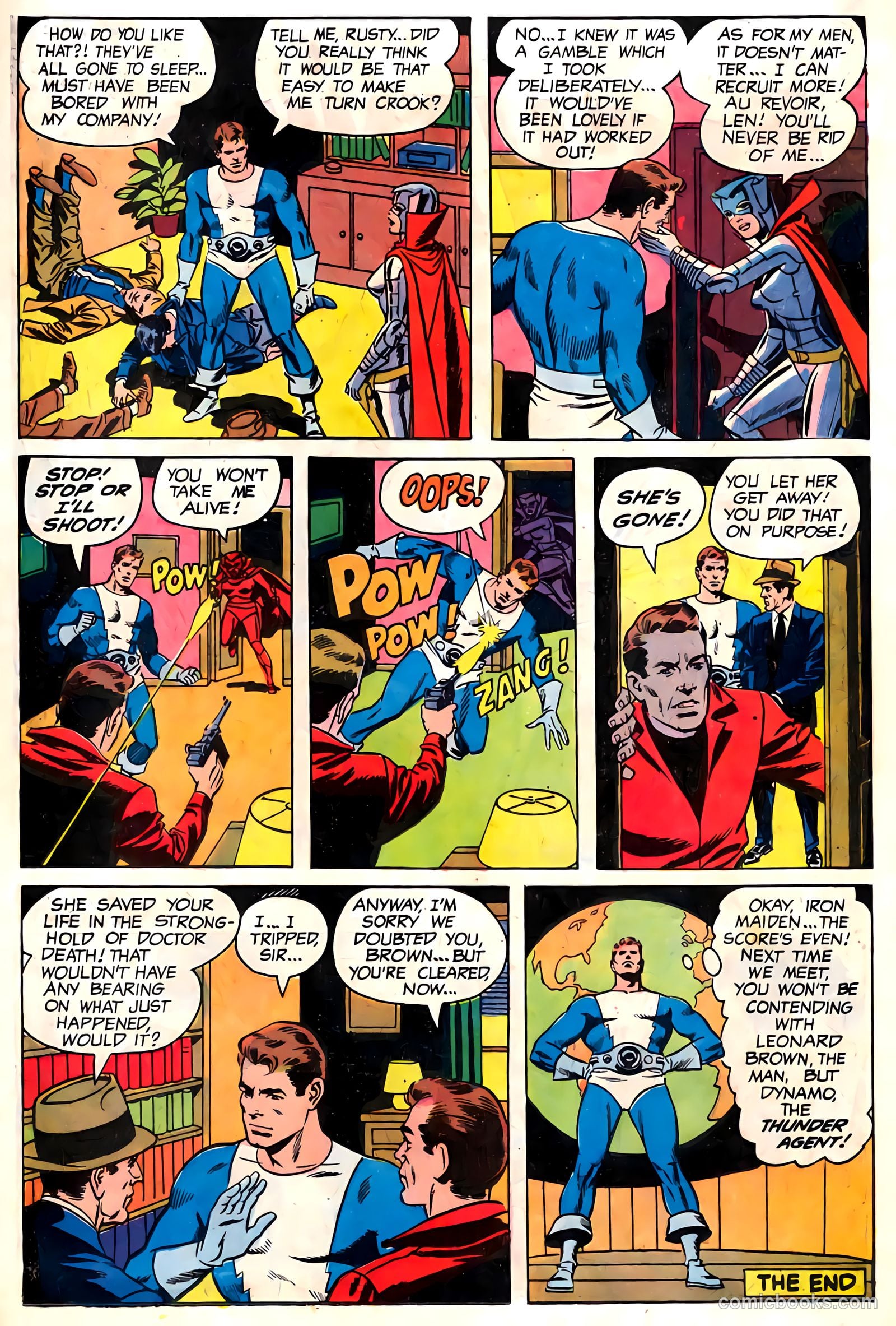 T.H.U.N.D.E.R. Agents #7 (1966) — page 13 of 68